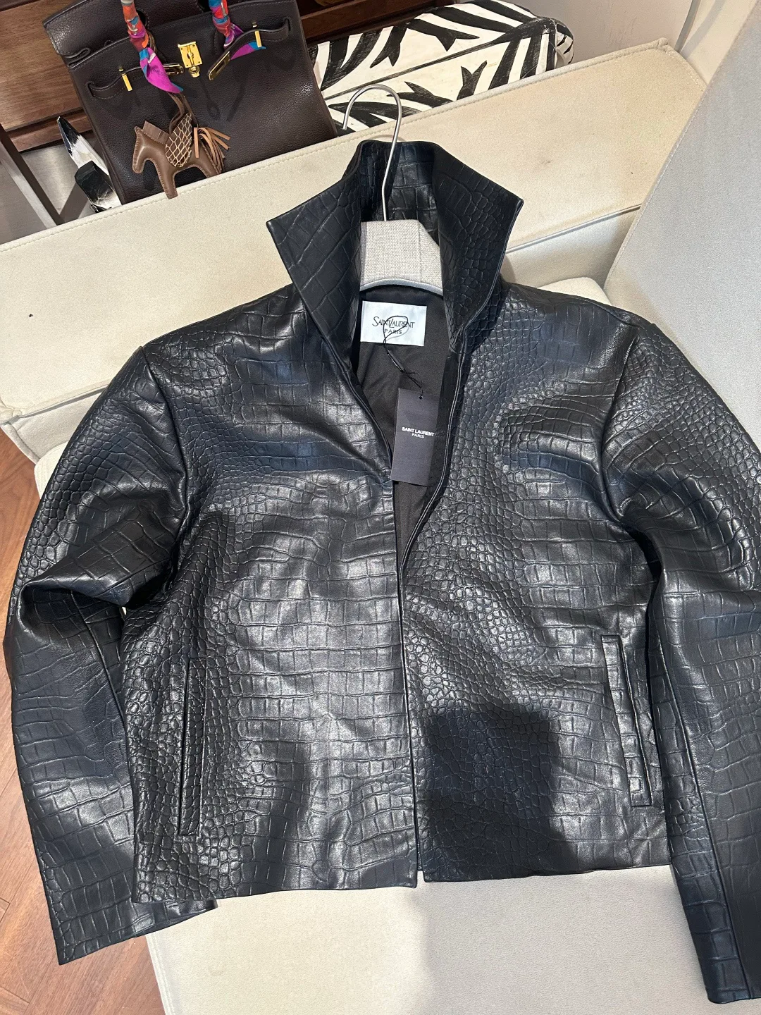 Women's Leather Jackets And Sheepskin Coats SAINT LAURENT 18333456