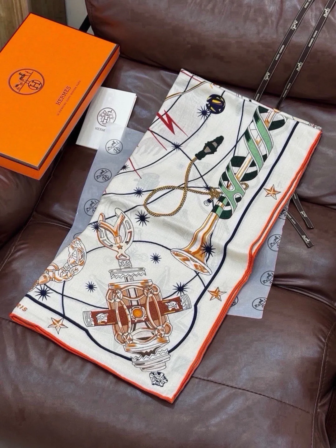 Silk Scarves HERMES 18222547