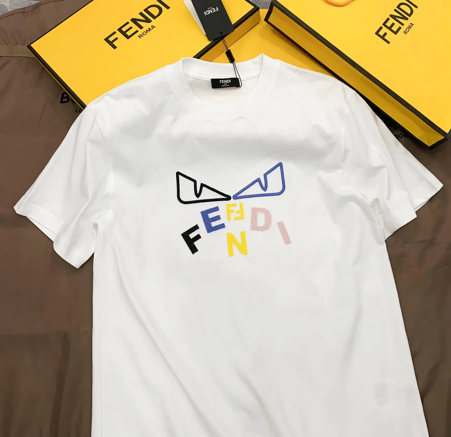 Men's T-Shirts FENDI 17001220