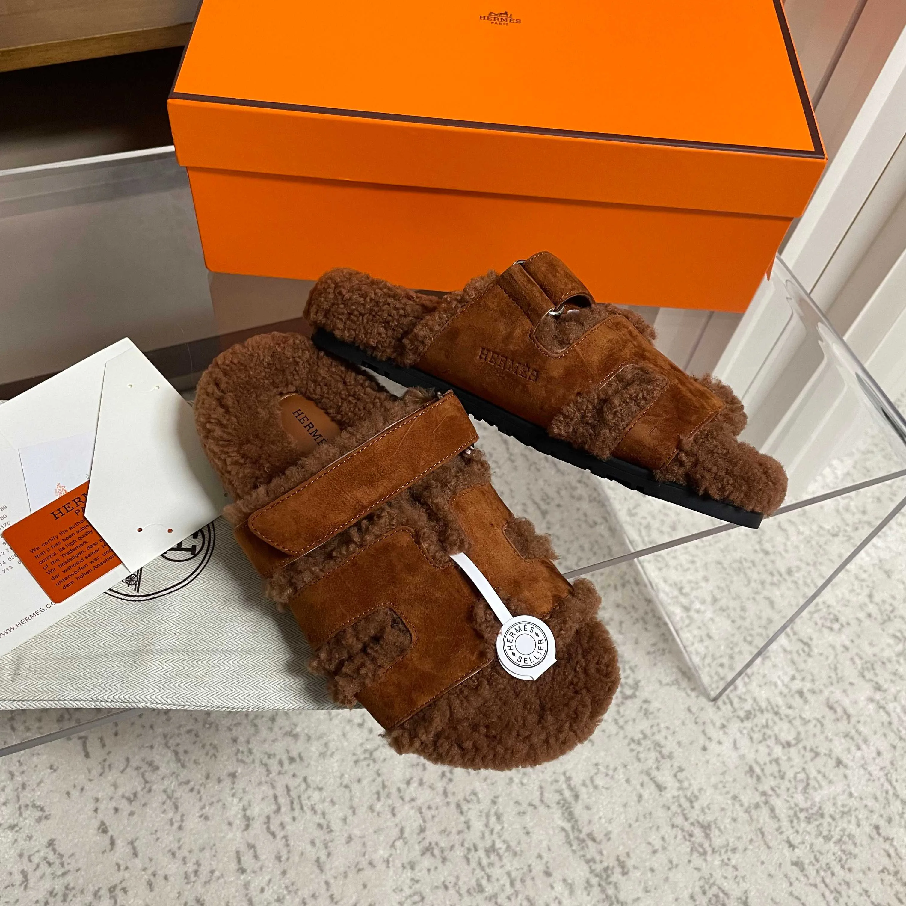 Women's Slippers HERMES 18436072