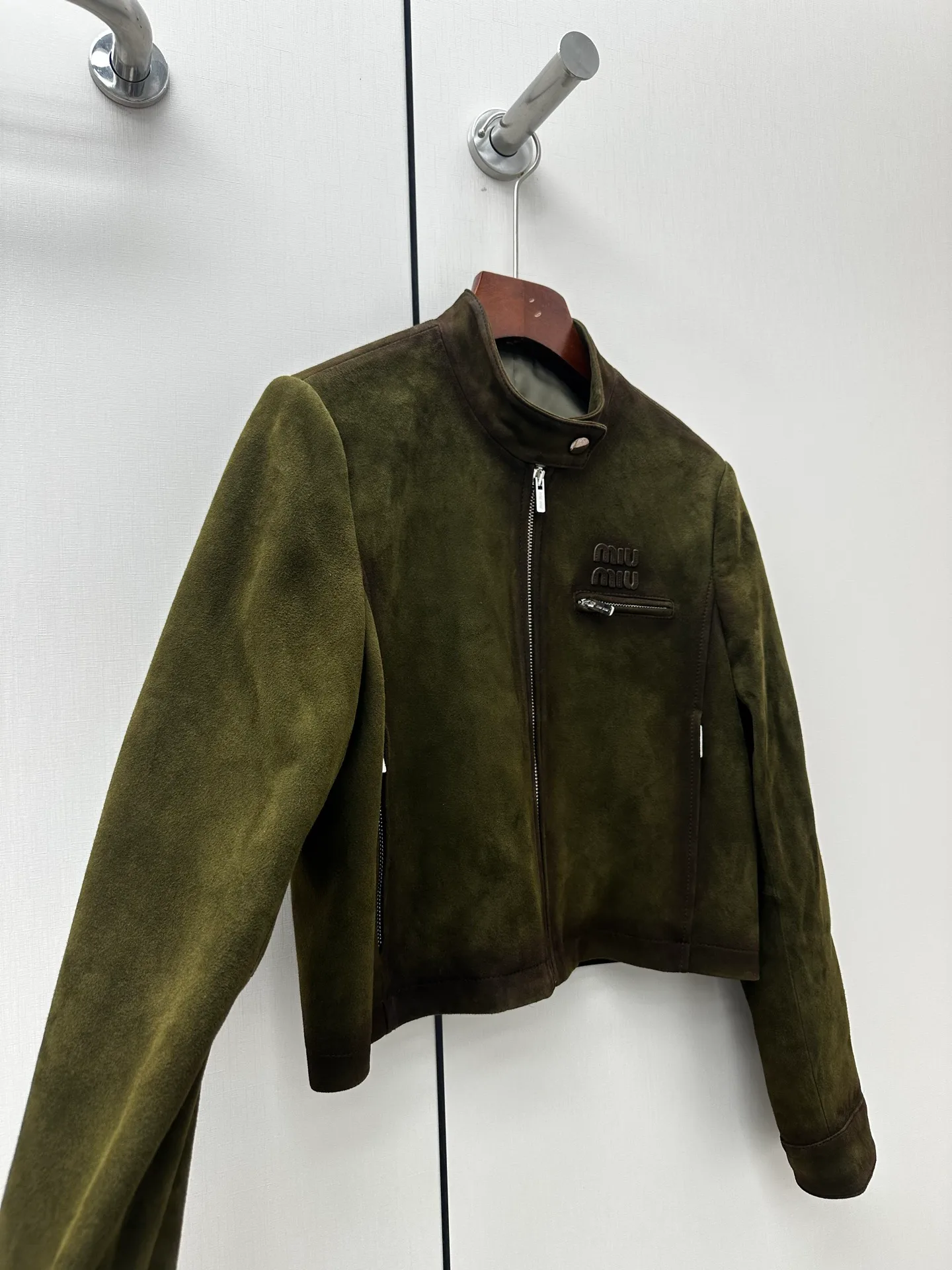 Women's Leather Jackets And Sheepskin Coats MIU MIU 17694525