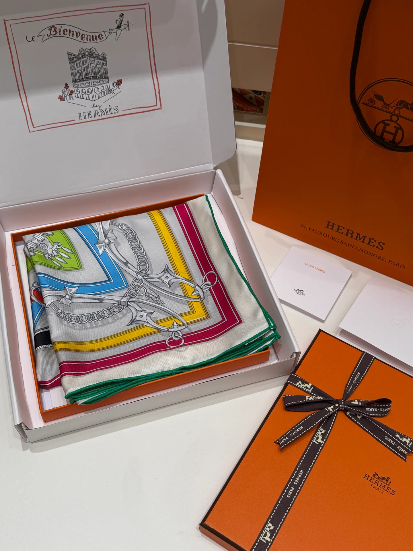 Silk Scarves HERMES 17257444
