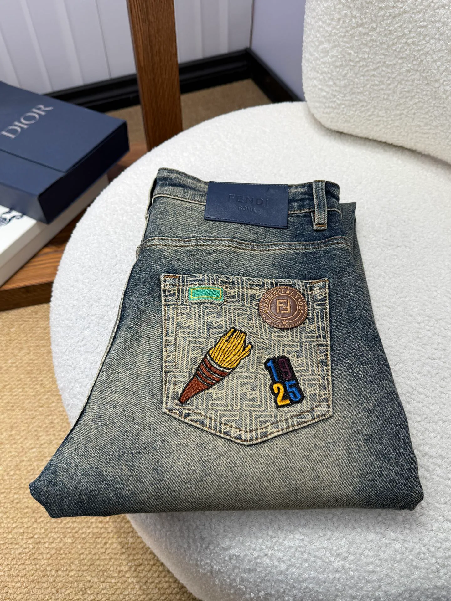 Men's Jeans FENDI 18029756