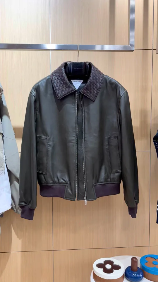 Men's Leather Jackets And Sheepskin Coats BOTTEGA VENETA 17699456