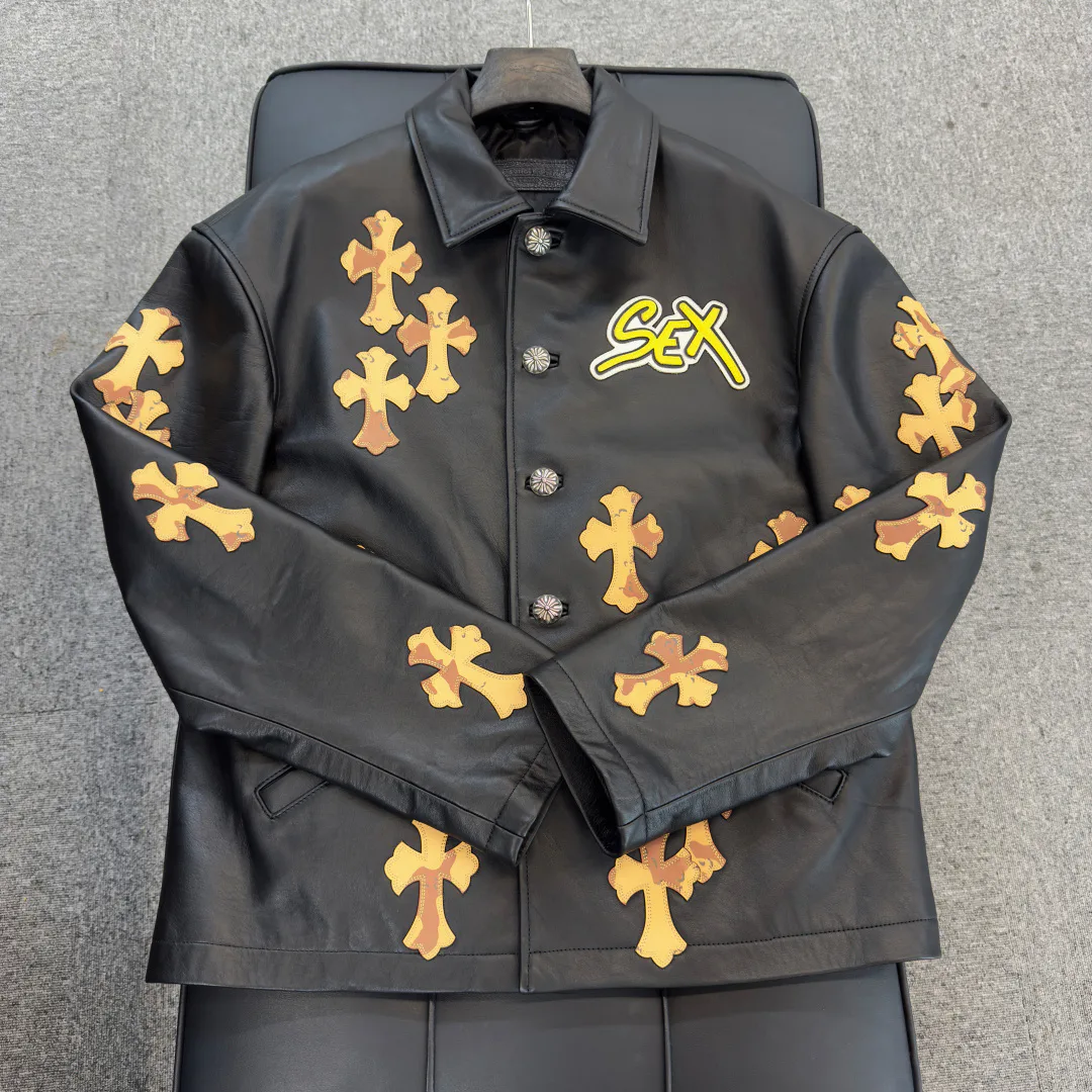 Men's Leather Jackets And Sheepskin Coats CHROME HEARTS 17966746