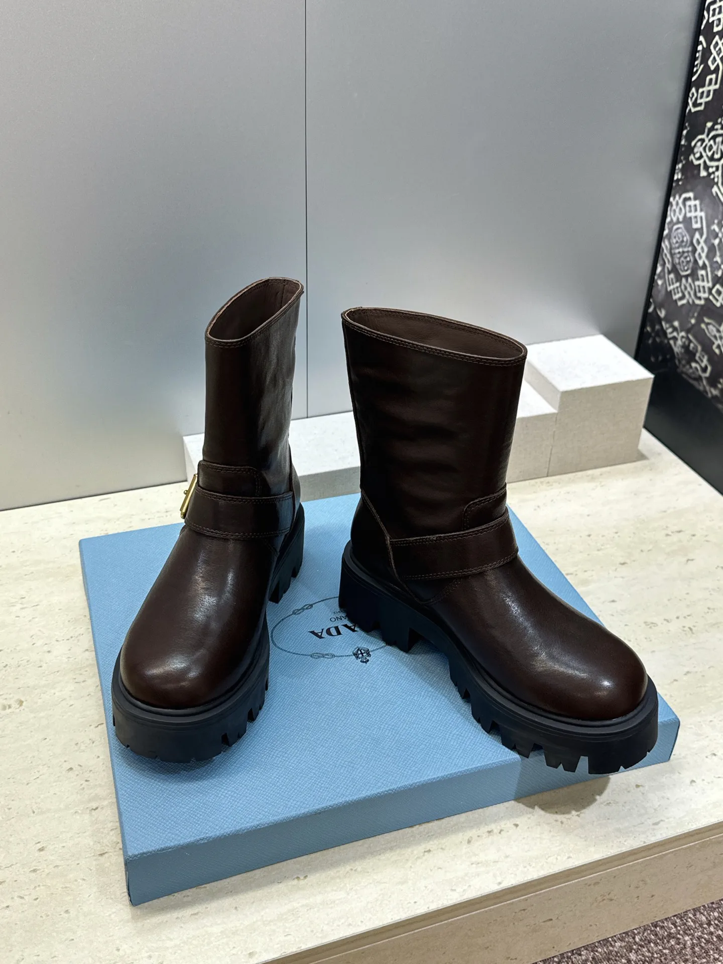 Women's Ankle Boots PRADA 17344315
