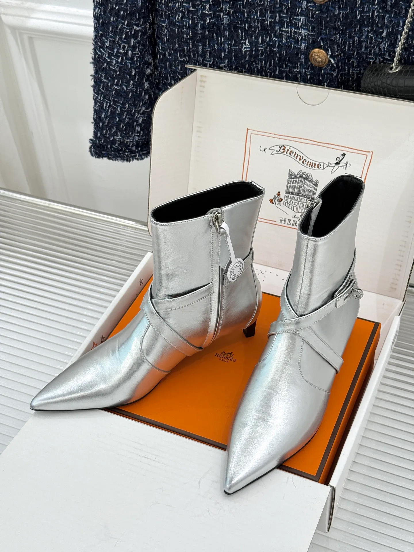 Women's Booties HERMES 17724113