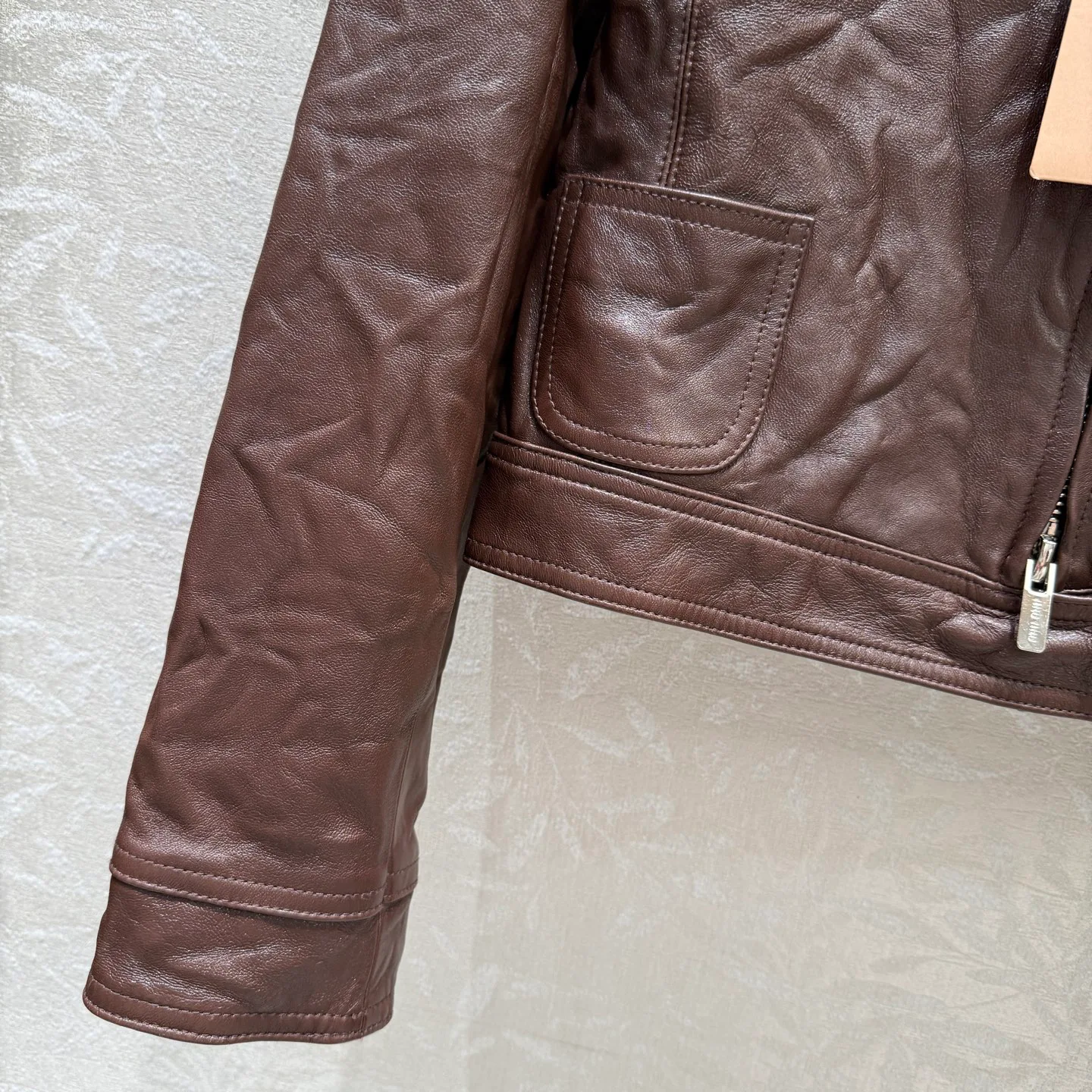 Women's Leather Jackets And Sheepskin Coats MIU MIU 18127929