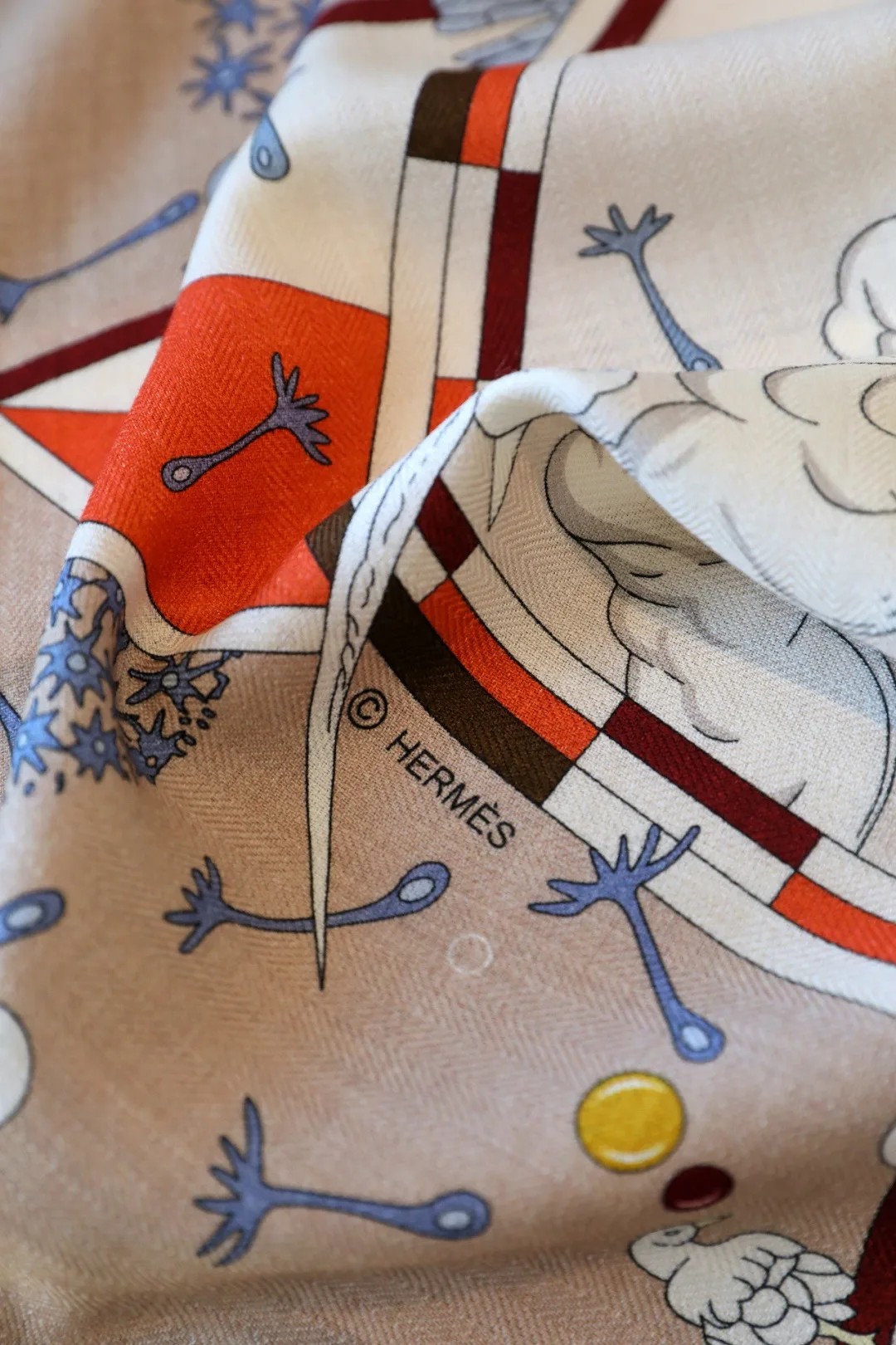 Silk Scarves HERMES 18093511