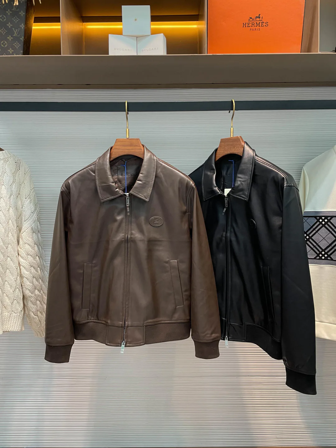 Men's Leather Jackets And Sheepskin Coats BURBERRY 18499018