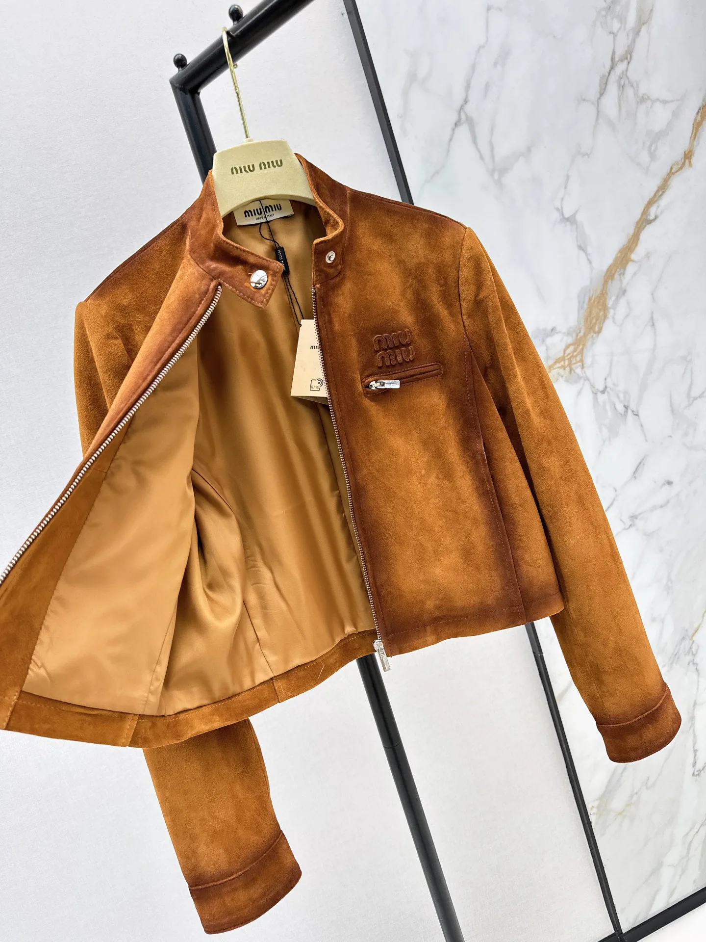Women's Leather Jackets And Sheepskin Coats MIU MIU 16860480