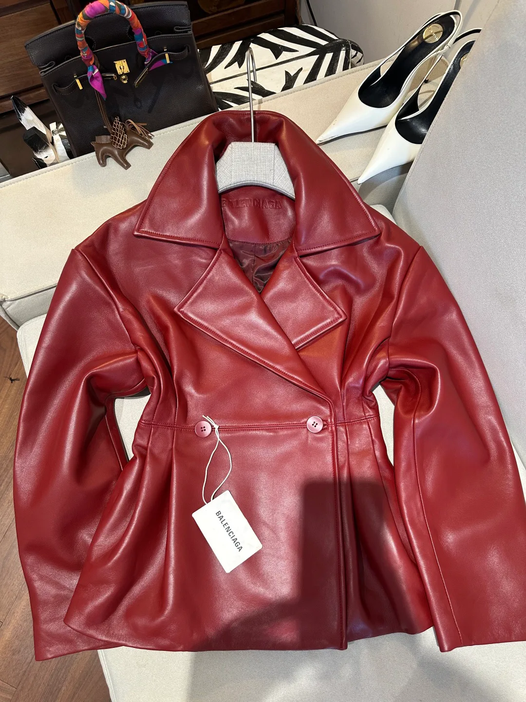 Women's Leather Jackets And Sheepskin Coats BALENCIAGA 18515828