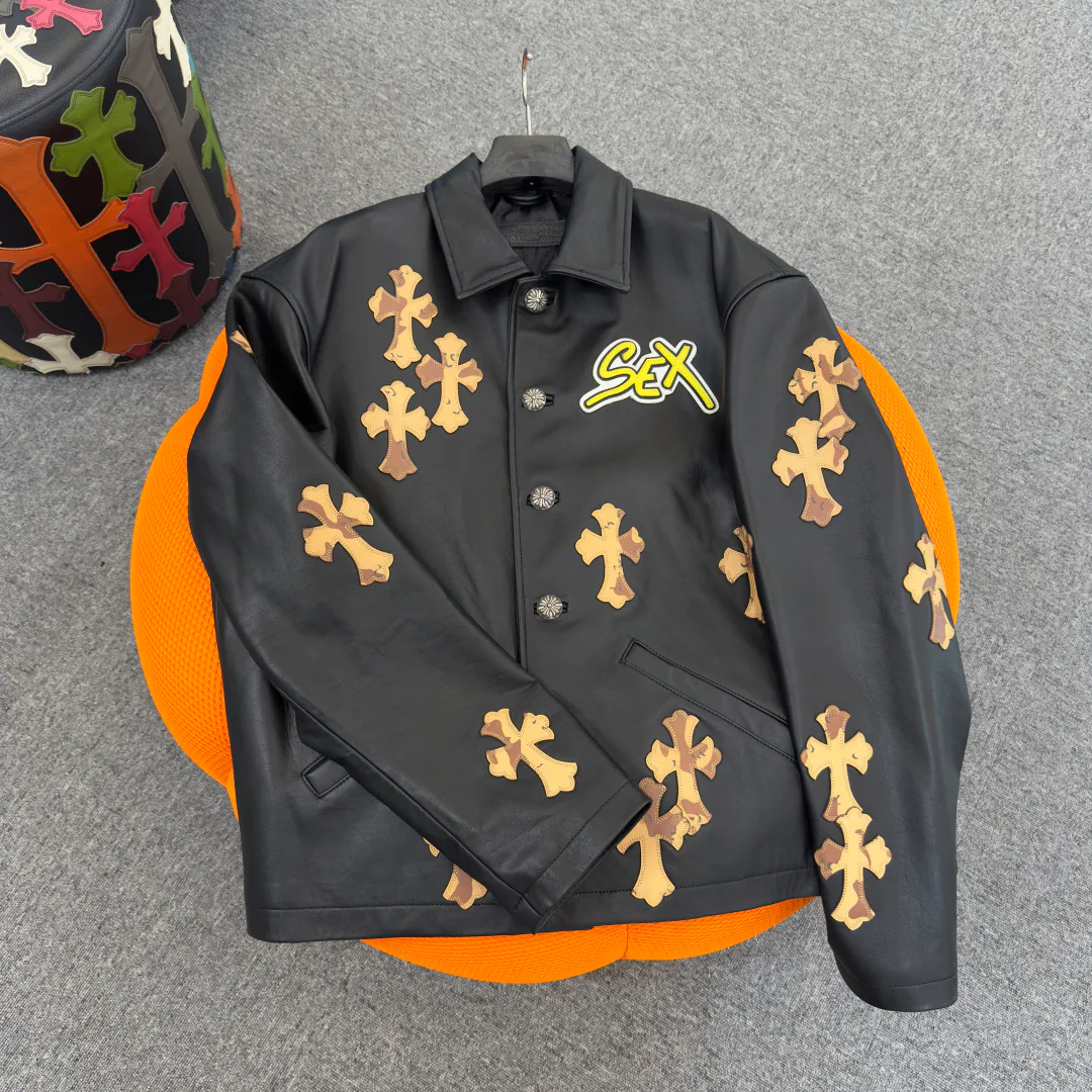 Men's Leather Jackets And Sheepskin Coats CHROME HEARTS 17966746