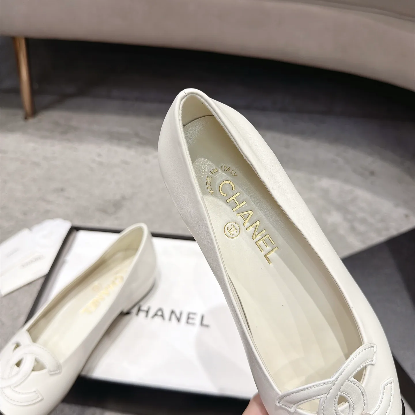 Балетки Женские Chanel 18613350