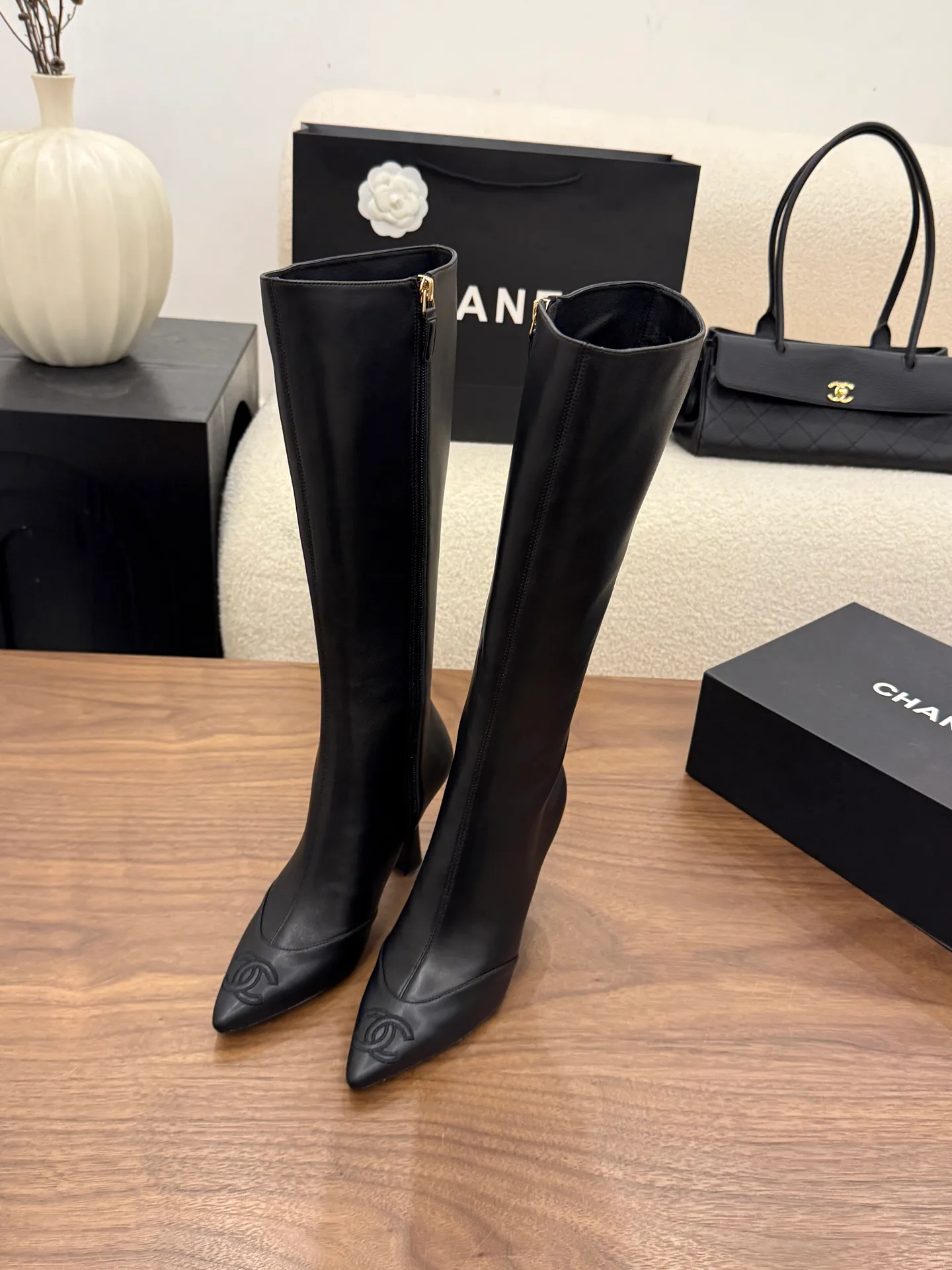 Women's Boots CHANEL 17895357