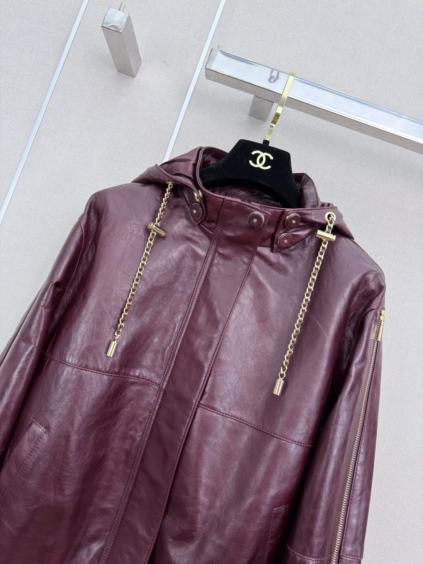 Women's Leather Jackets And Sheepskin Coats CHANEL 18439394