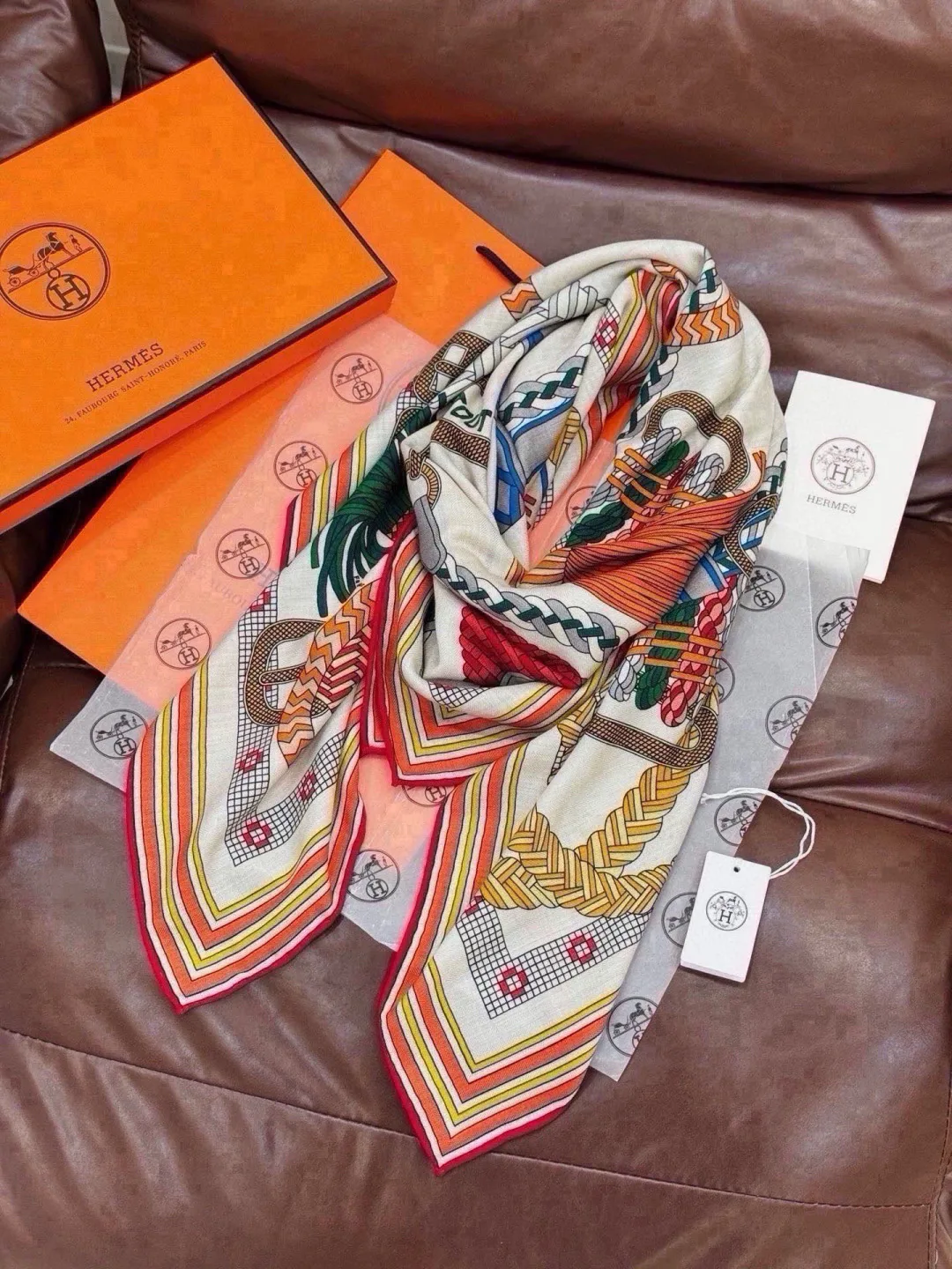 Silk Scarves HERMES 18322223