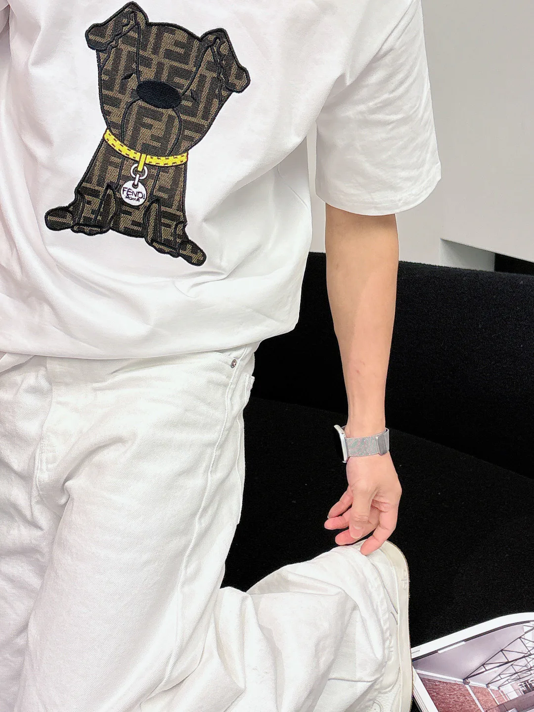 Men's T-Shirts FENDI 17349058