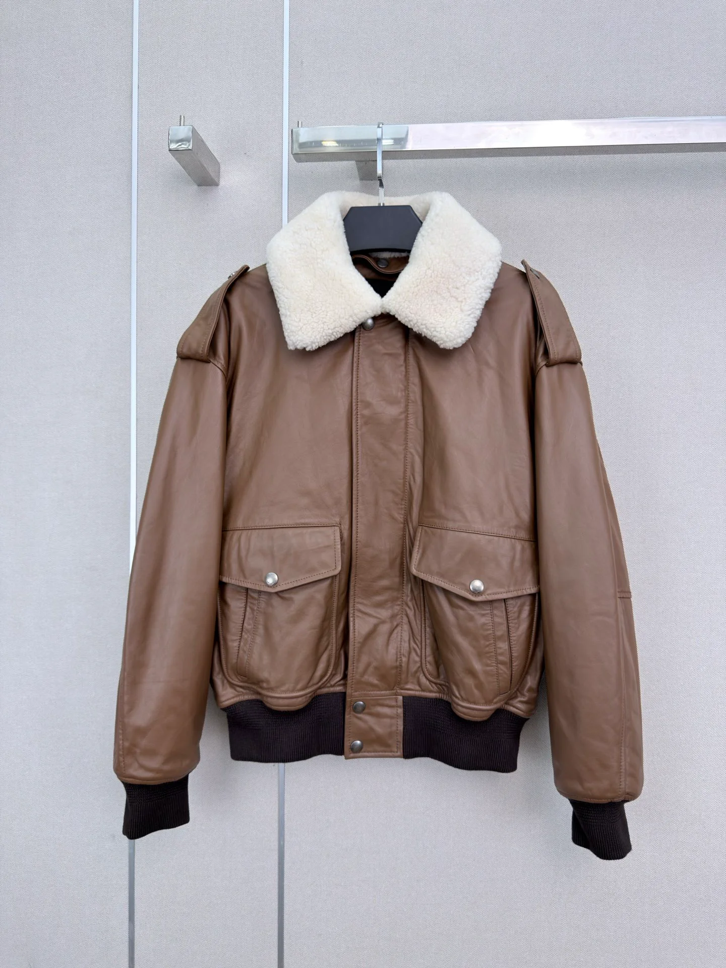 Women's Leather Jackets And Sheepskin Coats SAINT LAURENT 18056783