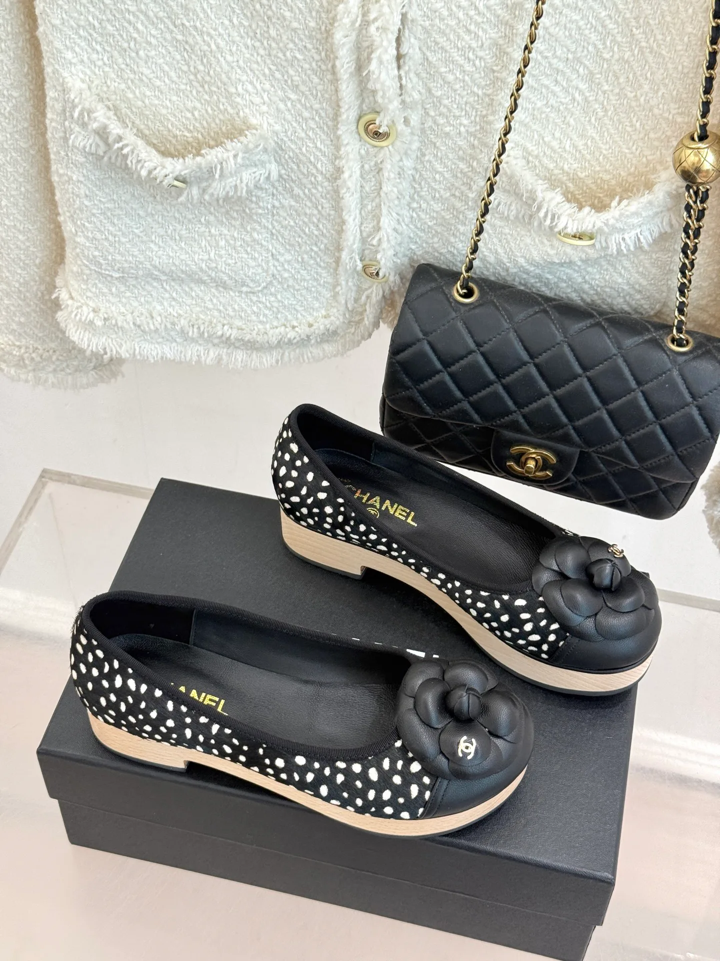 Women's Ballet Flats CHANEL 17827557