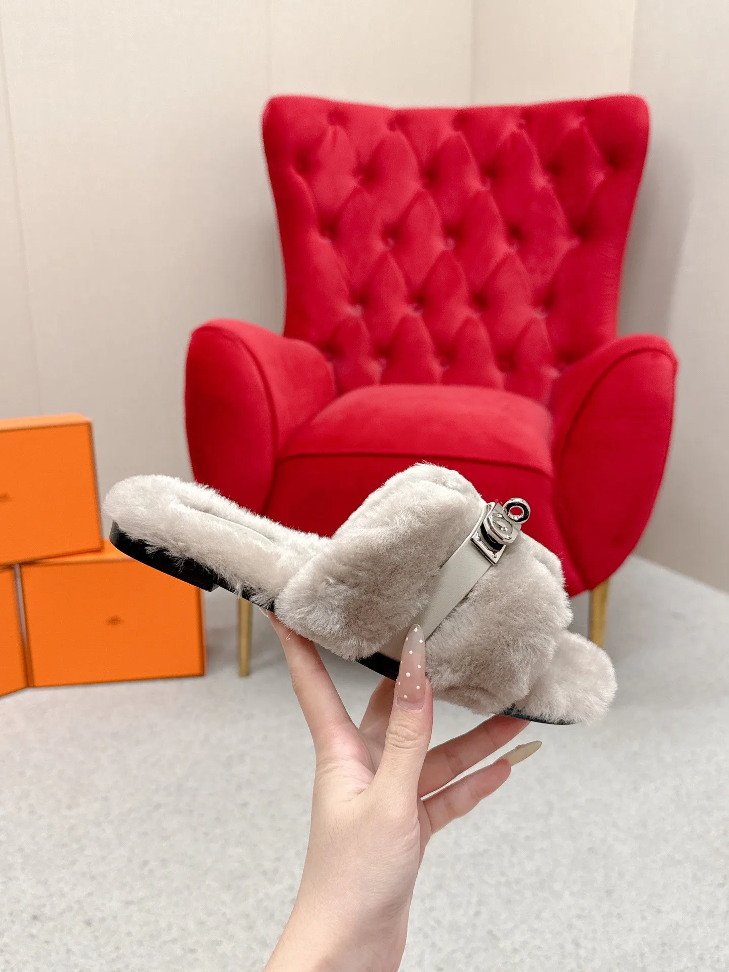 Women's Slippers HERMES 18235680