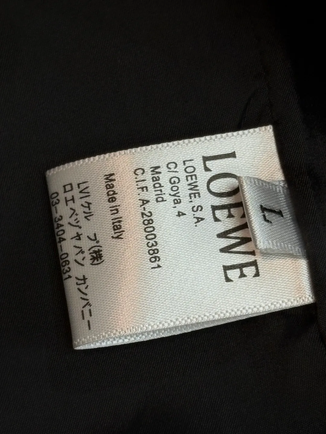 Men's Jackets And Down Jackets LOEWE 17912740
