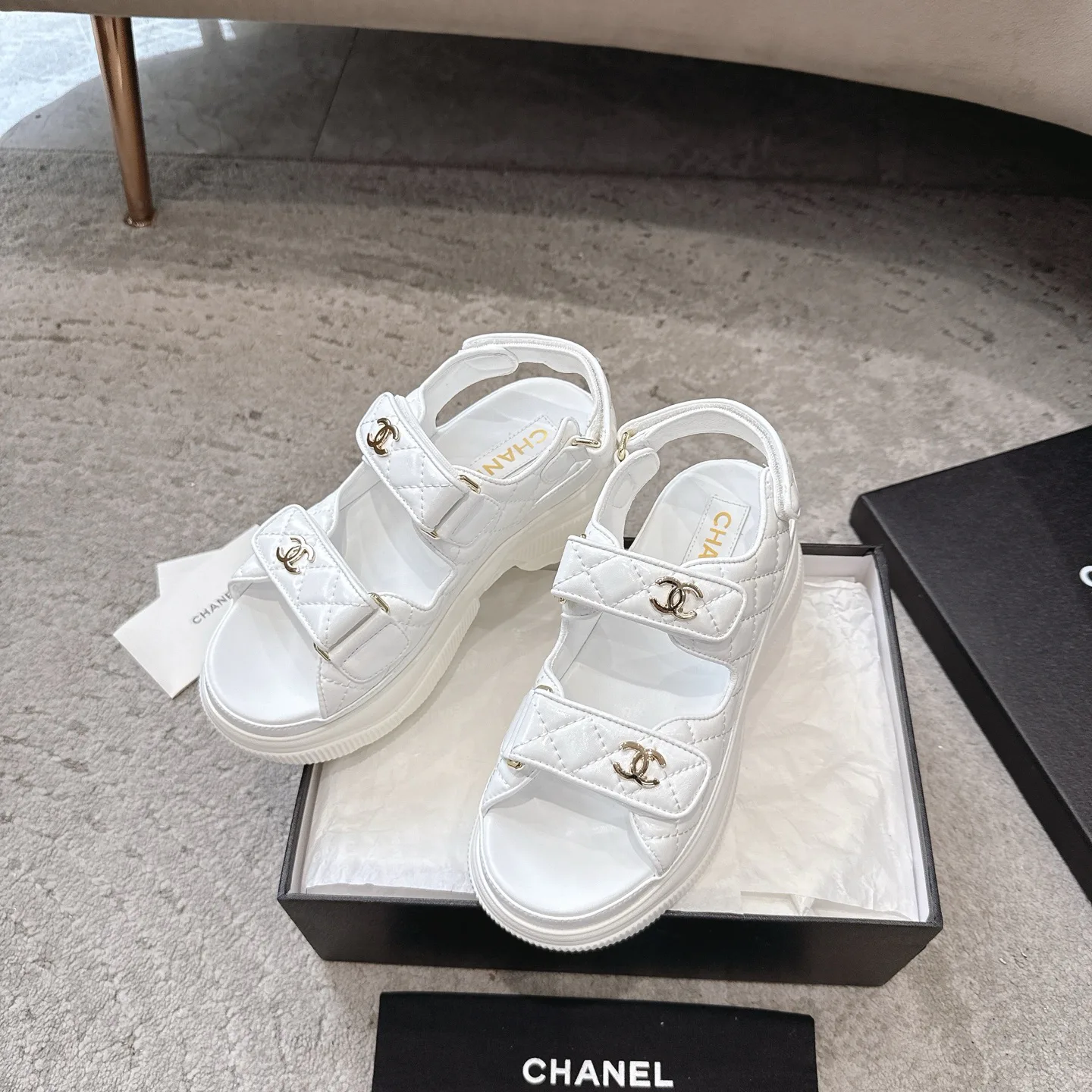 Women's Open-Toe Sandals CHANEL 17572324