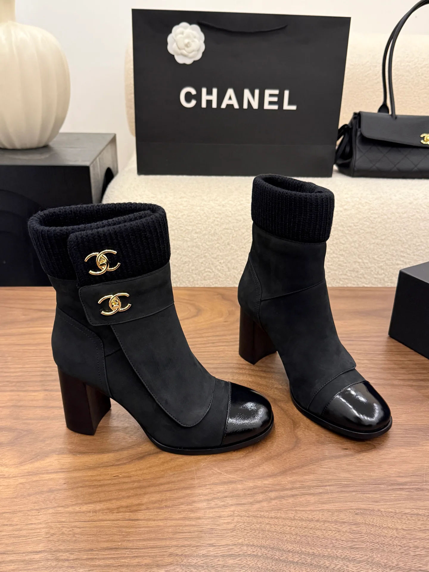 Women's Booties CHANEL 18223488