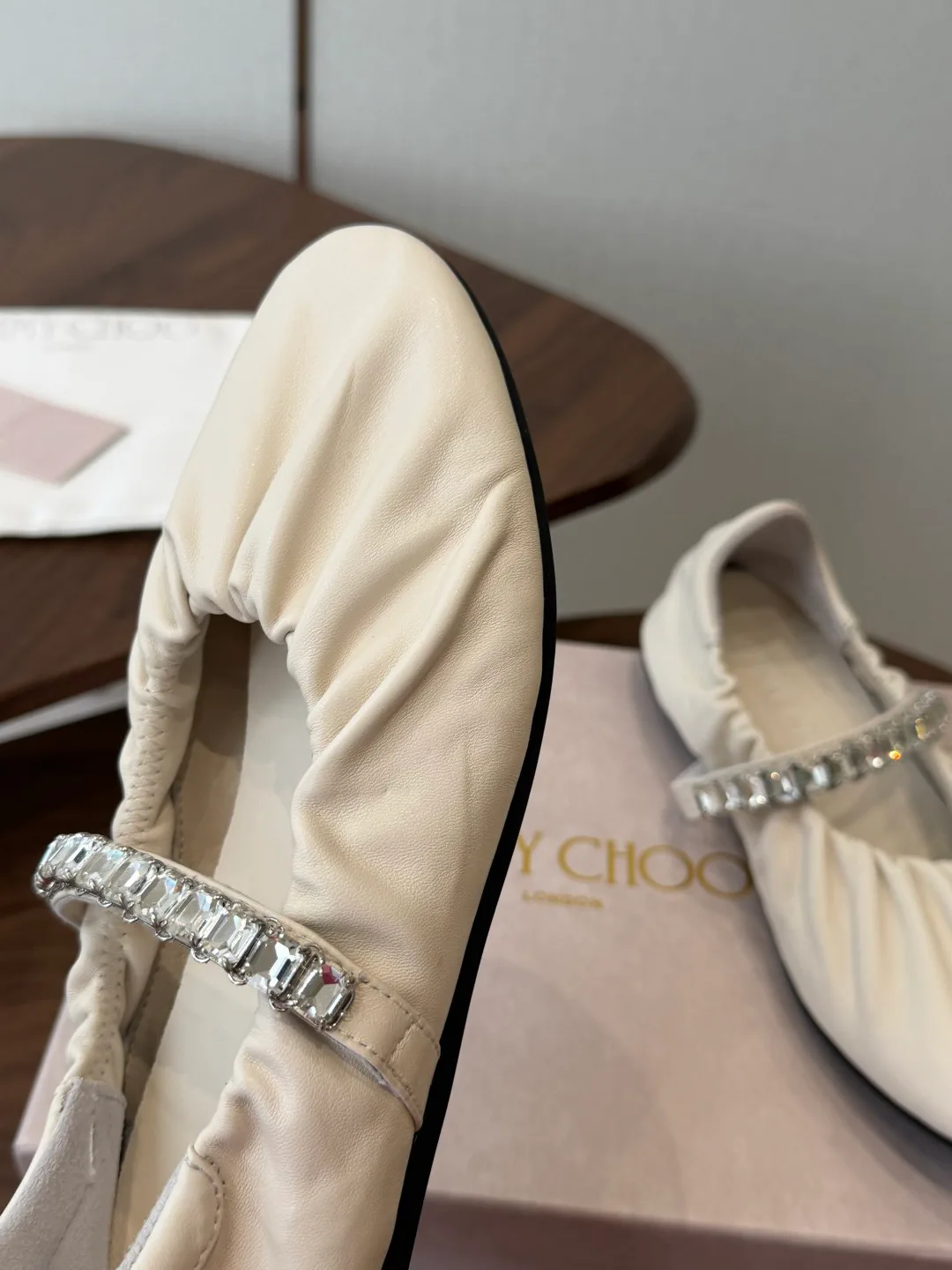 Women's Ballet Flats JIMMY CHOO 18258082