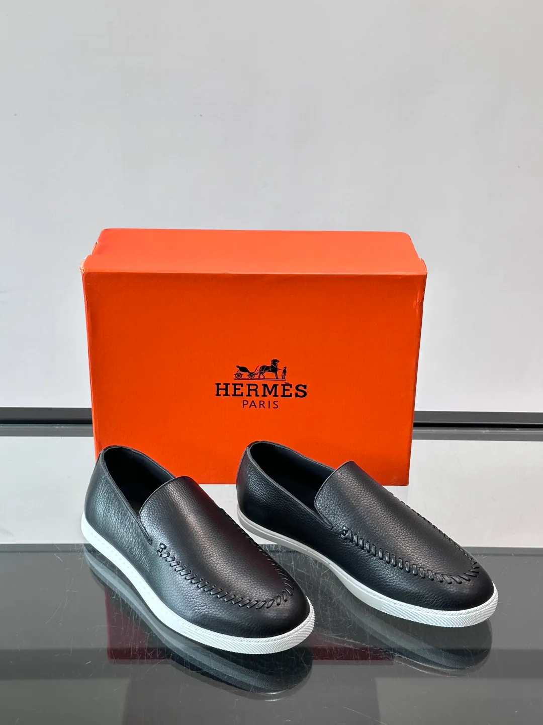 Men's Loafers And Dress Shoes HERMES 17466842
