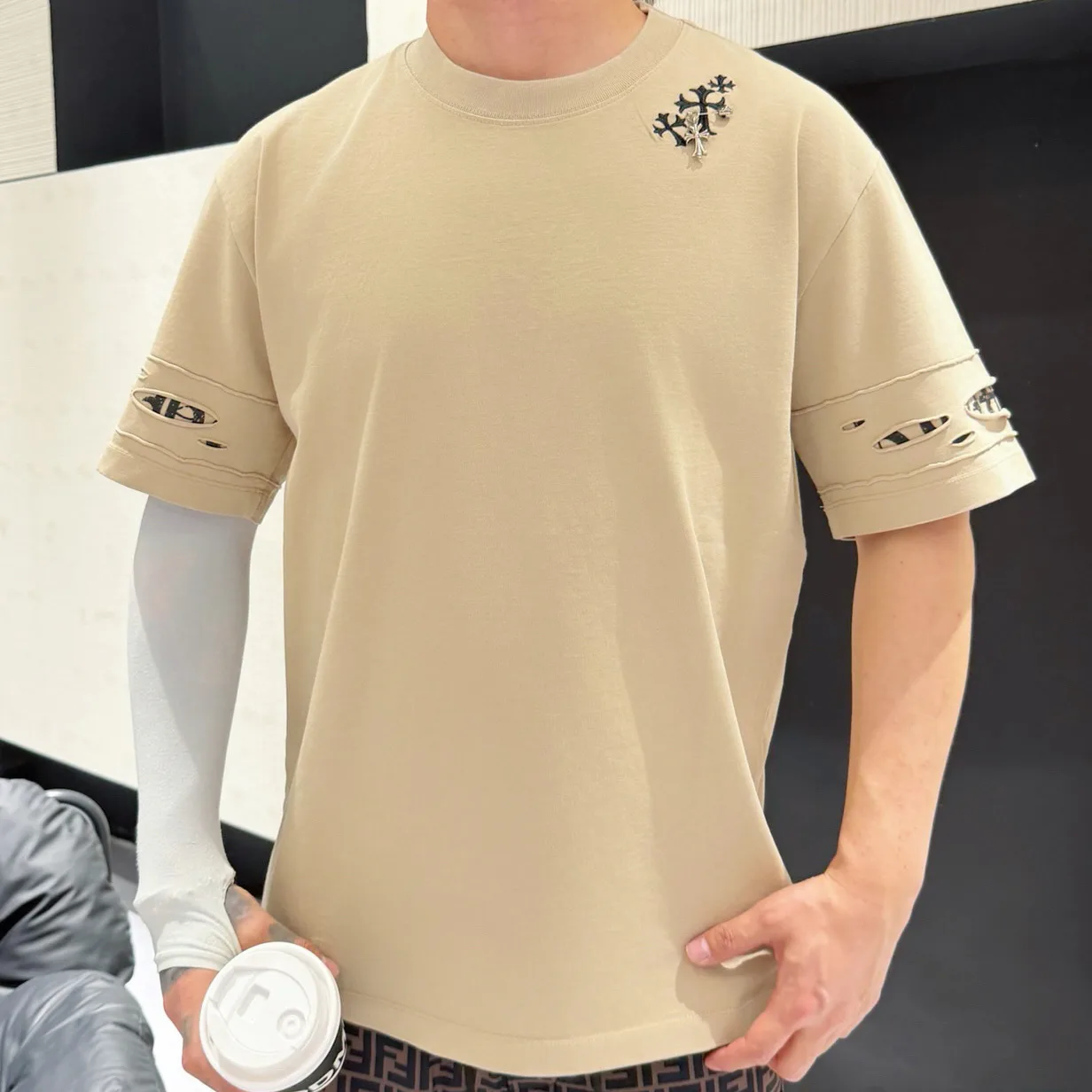 Men's T-Shirts CHROME HEARTS 17037324