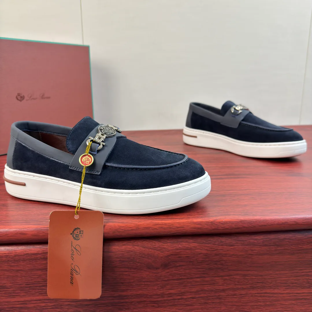 Men's Loafers And Dress Shoes LORO PIANA 18100507