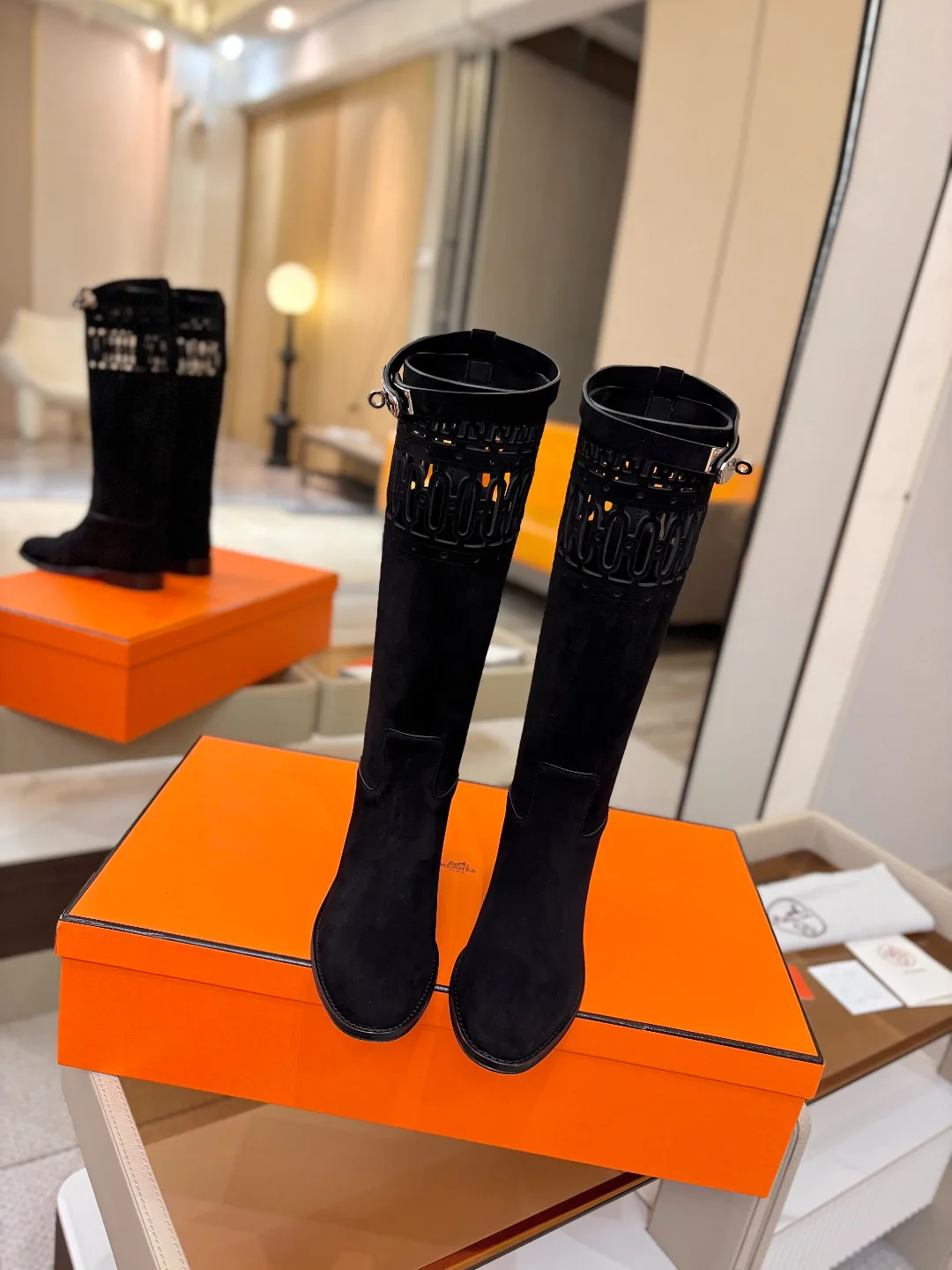 Women's Boots HERMES 18521308