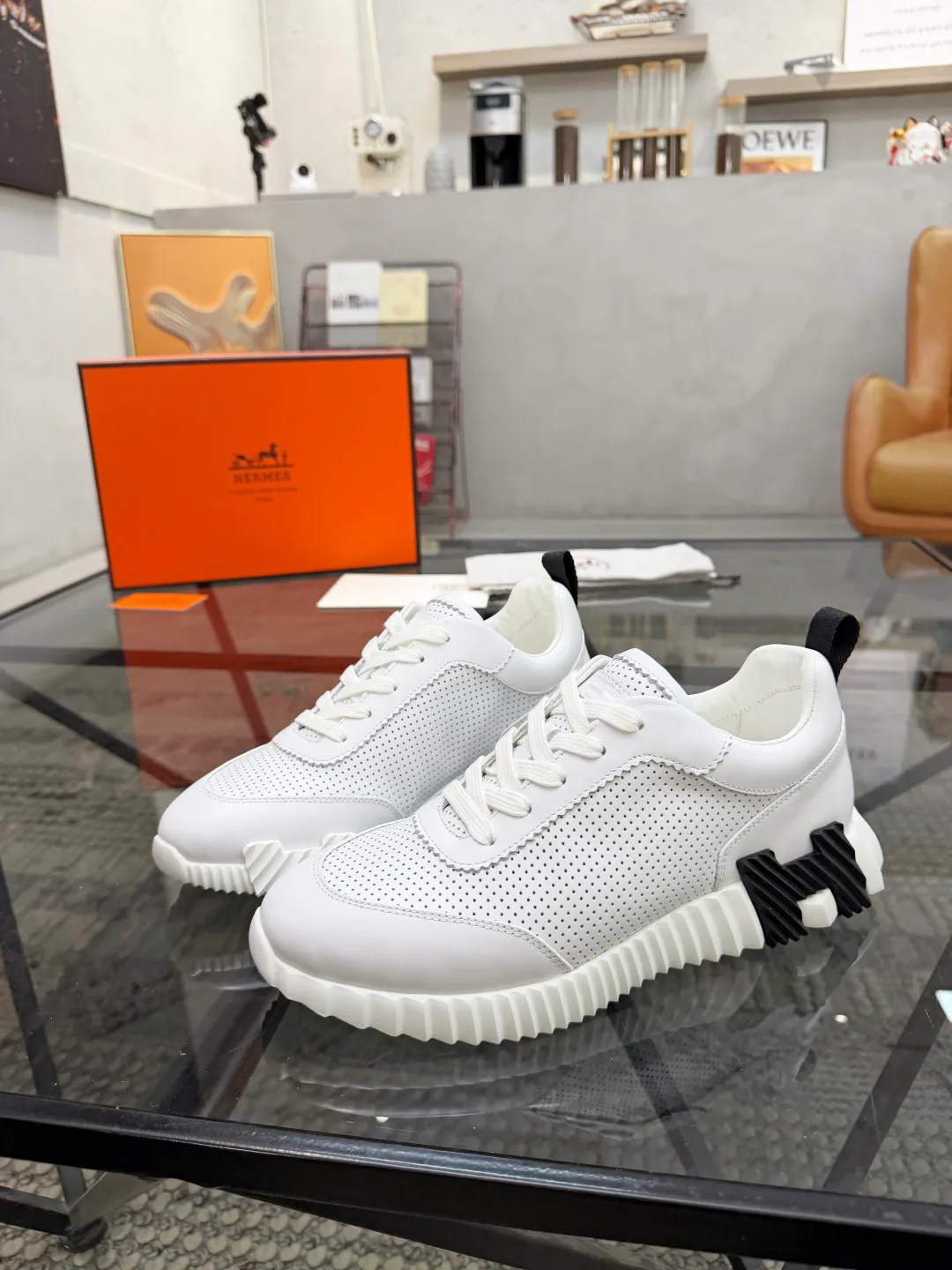 Men's Sneakers HERMES 17951015