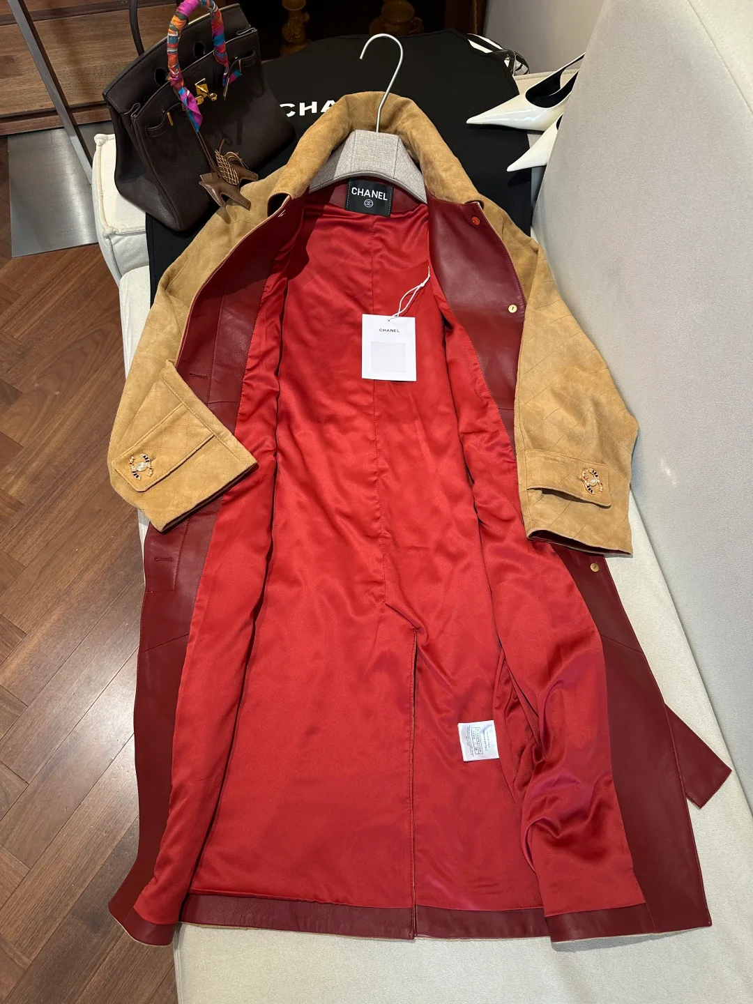 Women's Leather Jackets And Sheepskin Coats CHANEL 17856461