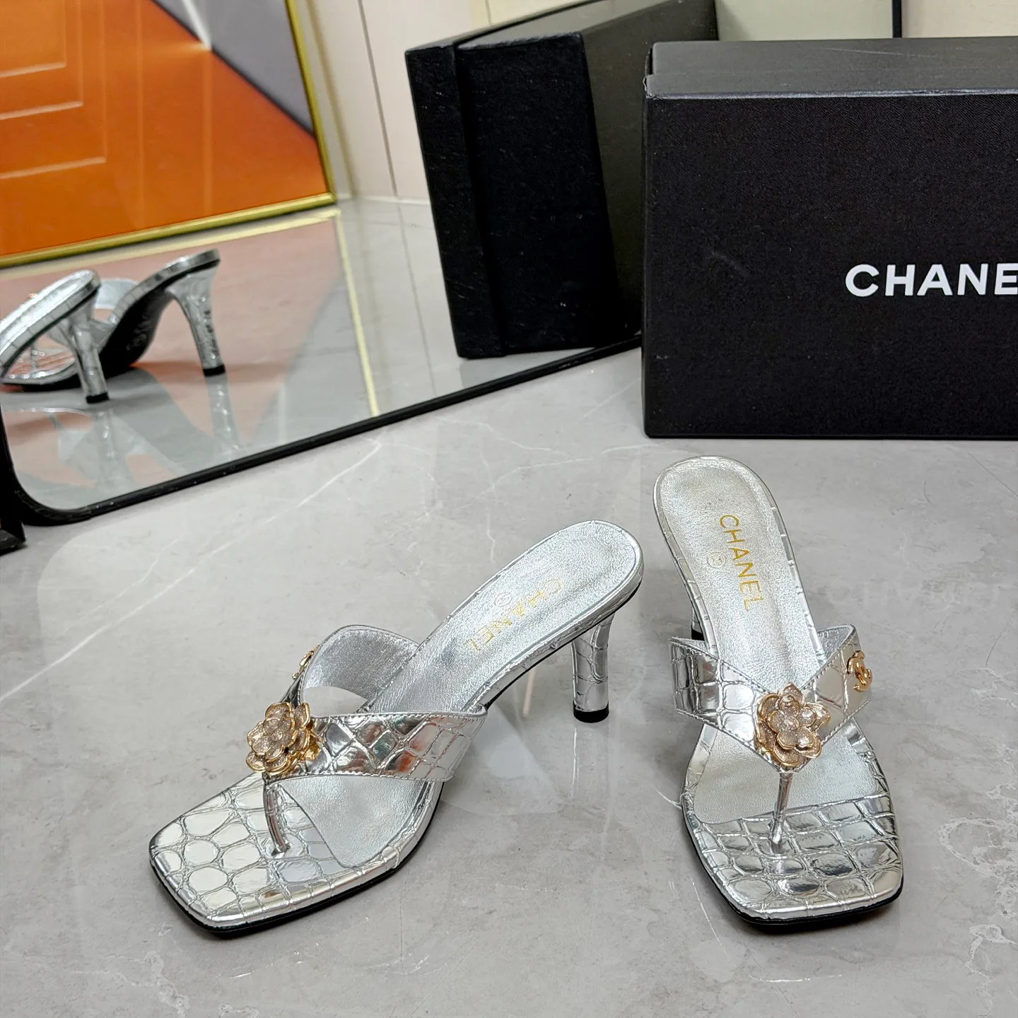 Women's Open-Toe Sandals CHANEL 17335021