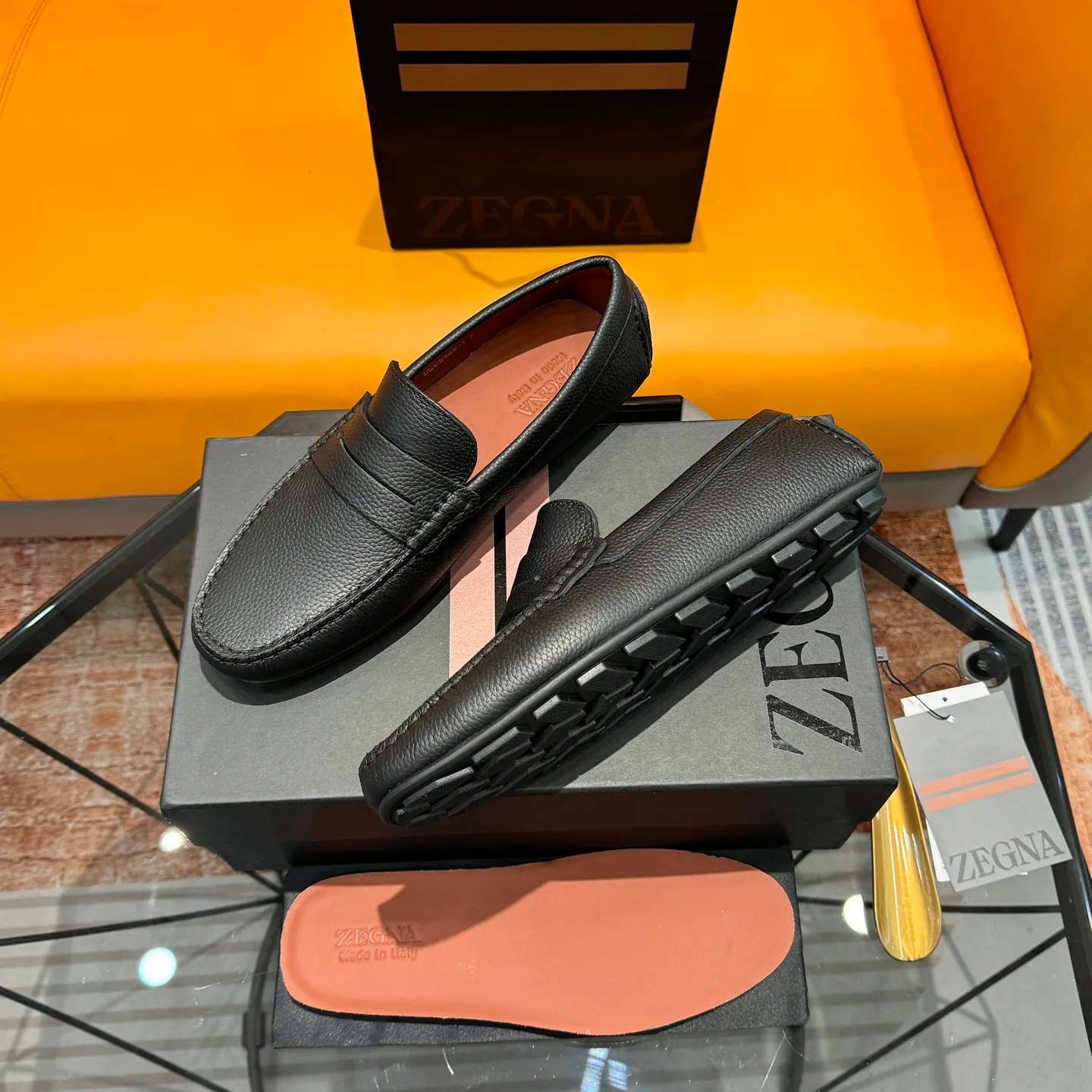 Men's Loafers And Dress Shoes ZEGNA 17411376