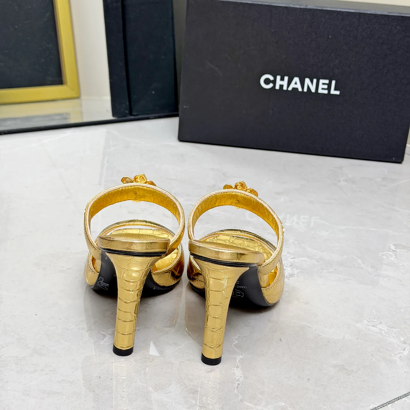 Women's Open-Toe Sandals CHANEL 17335030