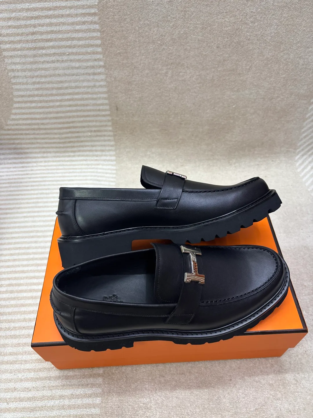 Men's Loafers And Dress Shoes HERMES 18126929