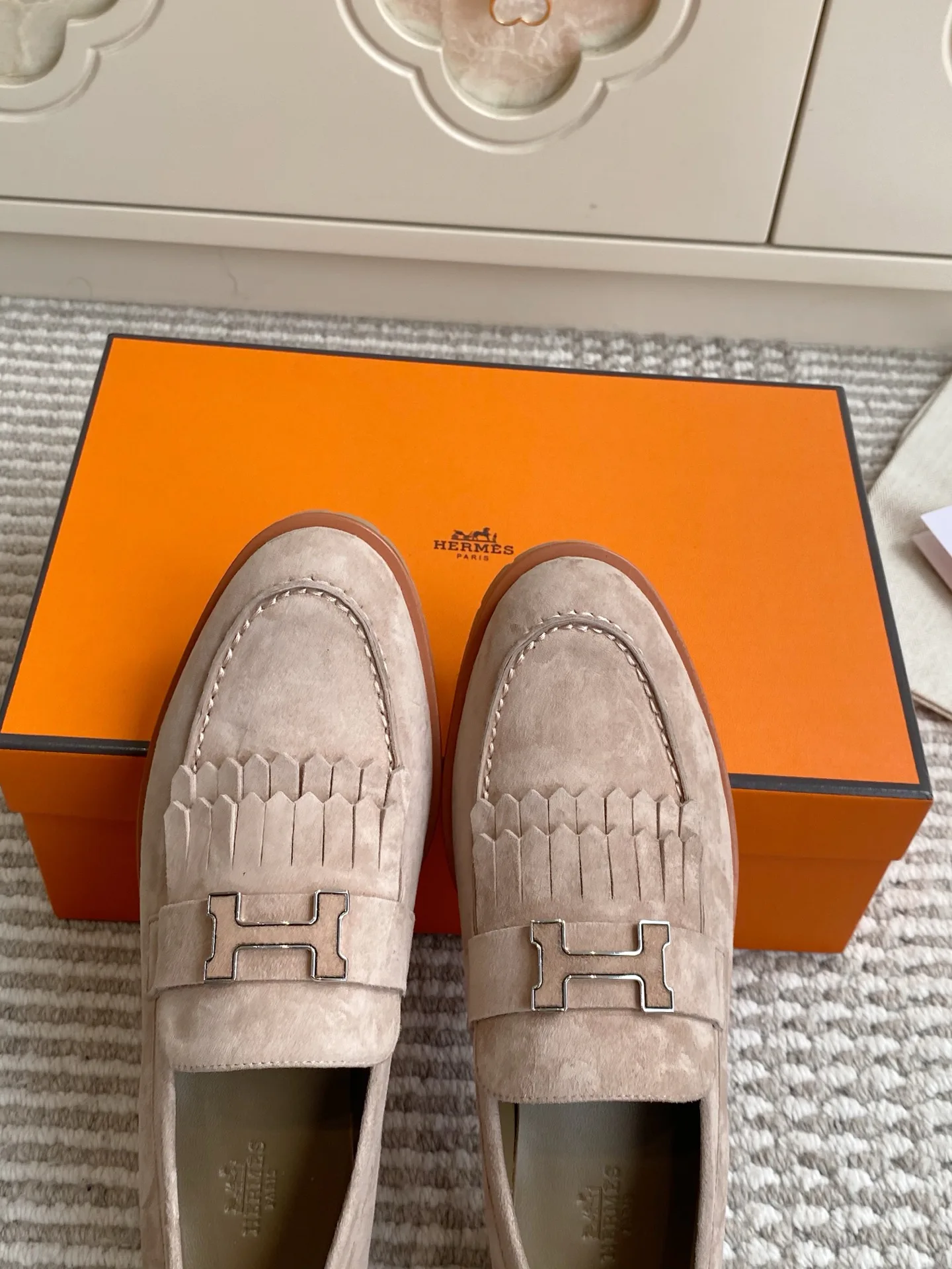 Women's Loafers And Moccasins HERMES 17476126