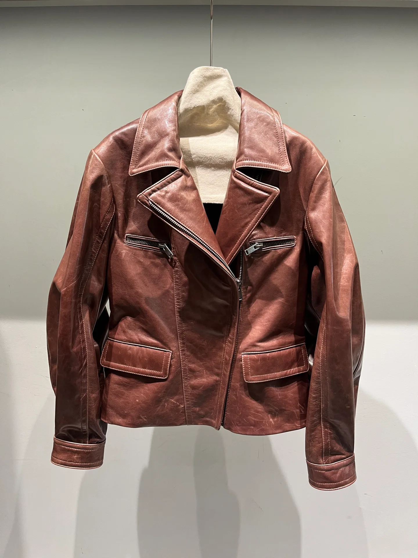 Women's Leather Jackets And Sheepskin Coats SAINT LAURENT 18524958