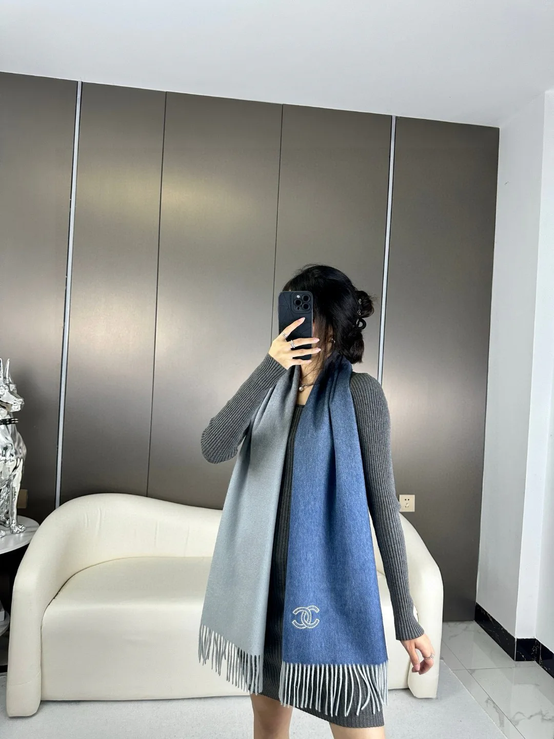 Scarves CHANEL 18322270