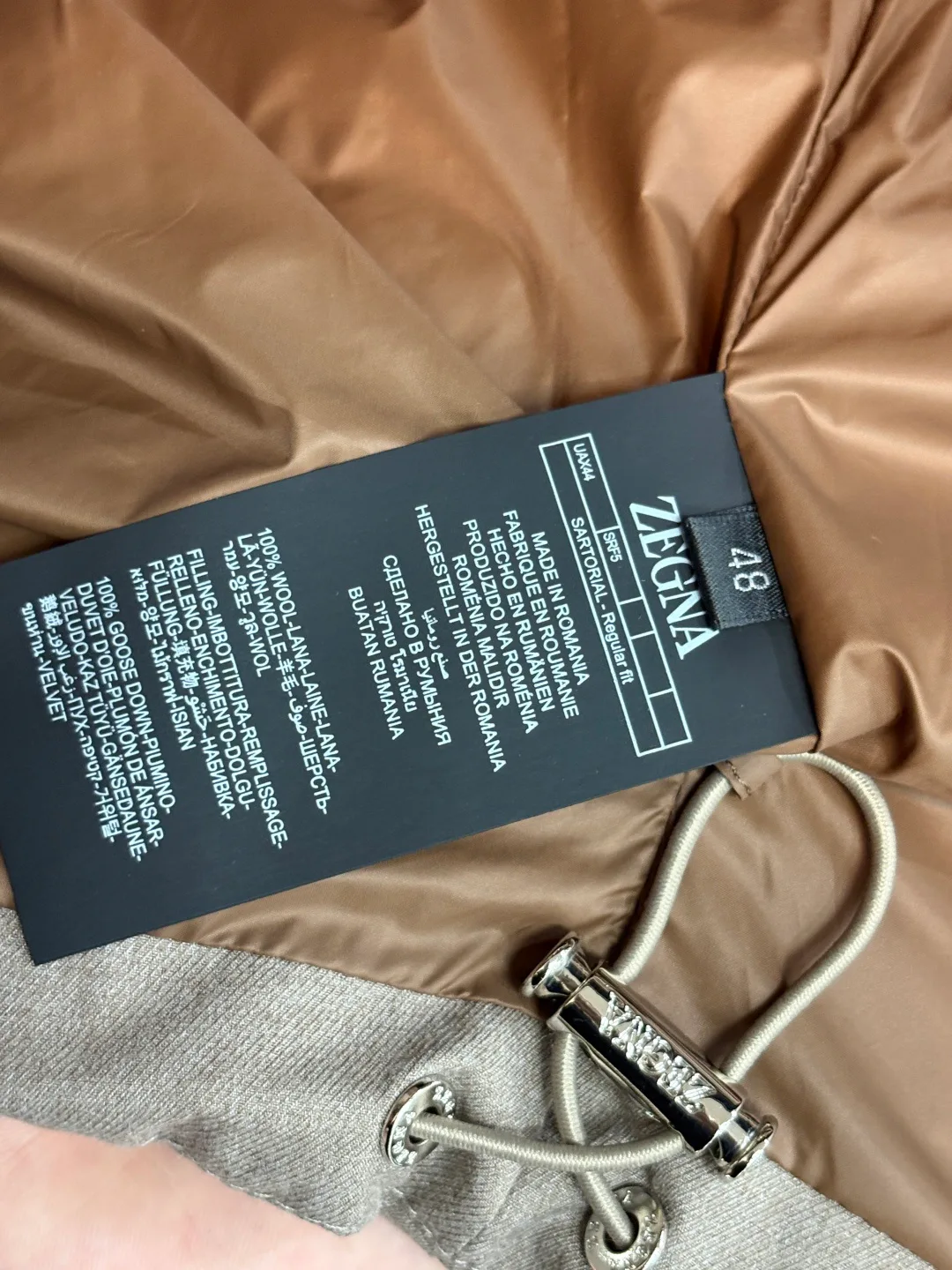 Куртки И Пуховики Мужские Zegna 18620363