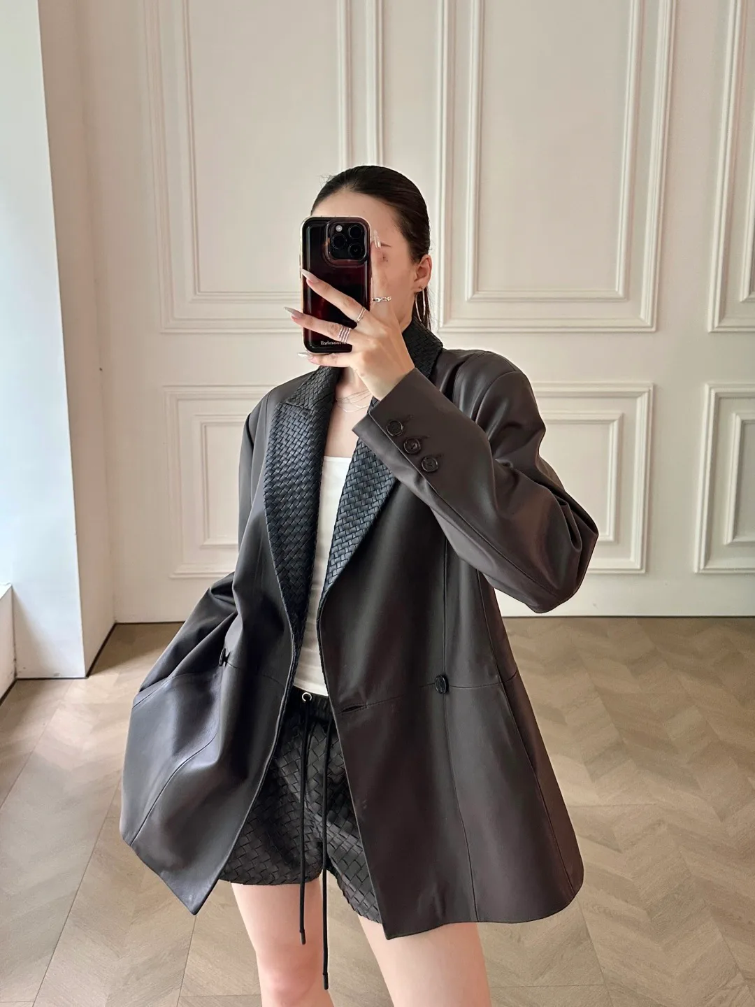Women's Leather Jackets And Sheepskin Coats BOTTEGA VENETA 18200627