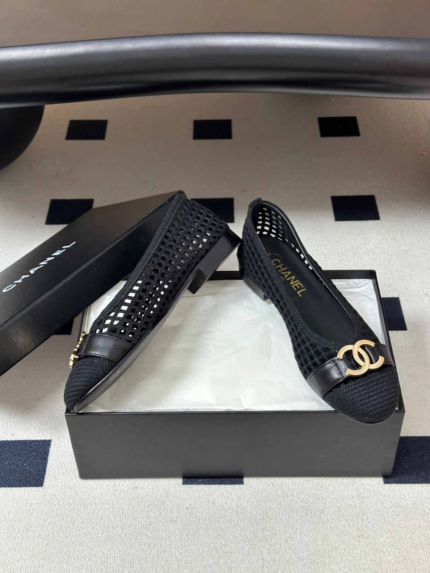 Women's Ballet Flats CHANEL 17403436