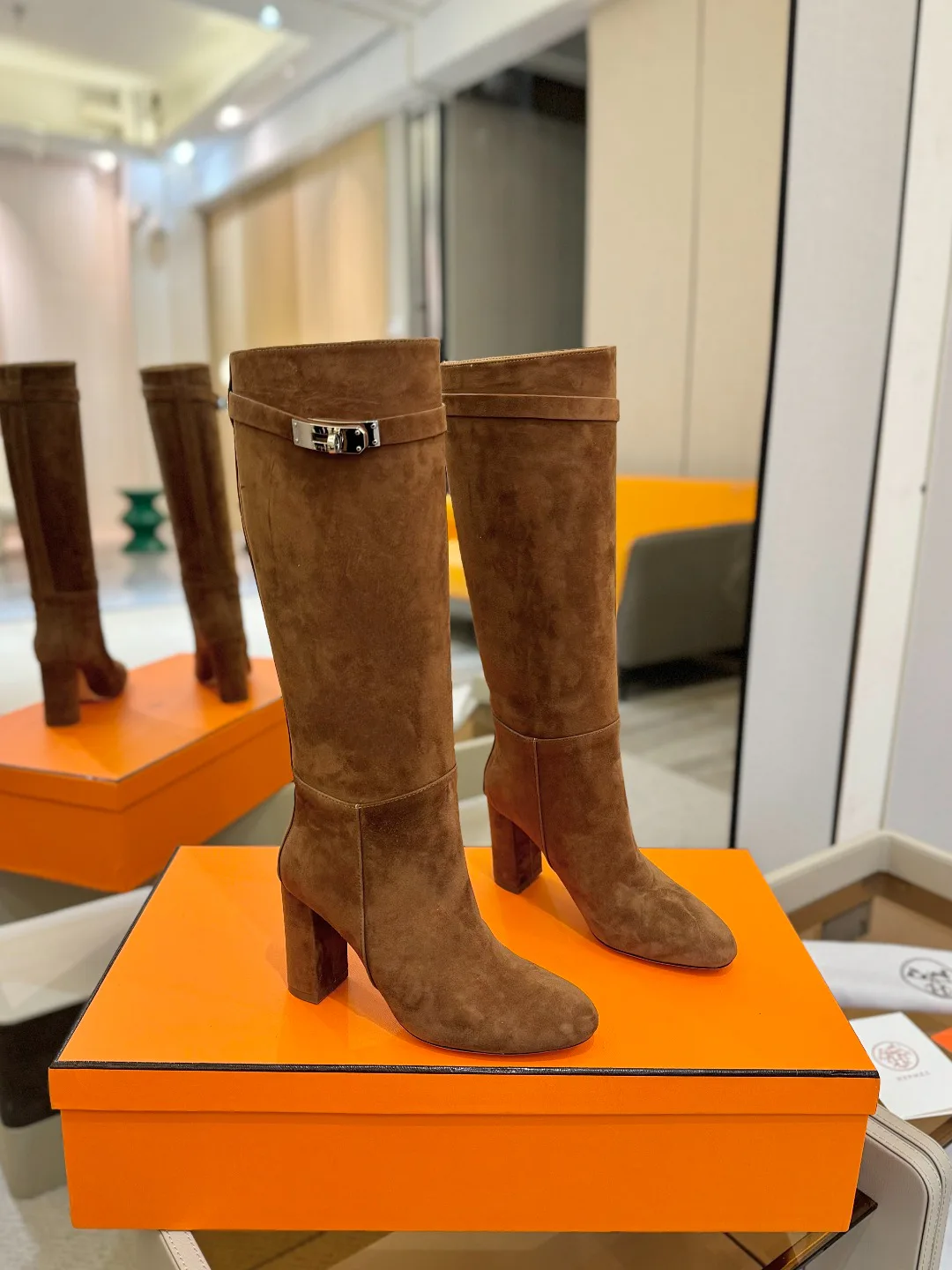 Women's Boots HERMES 18521262
