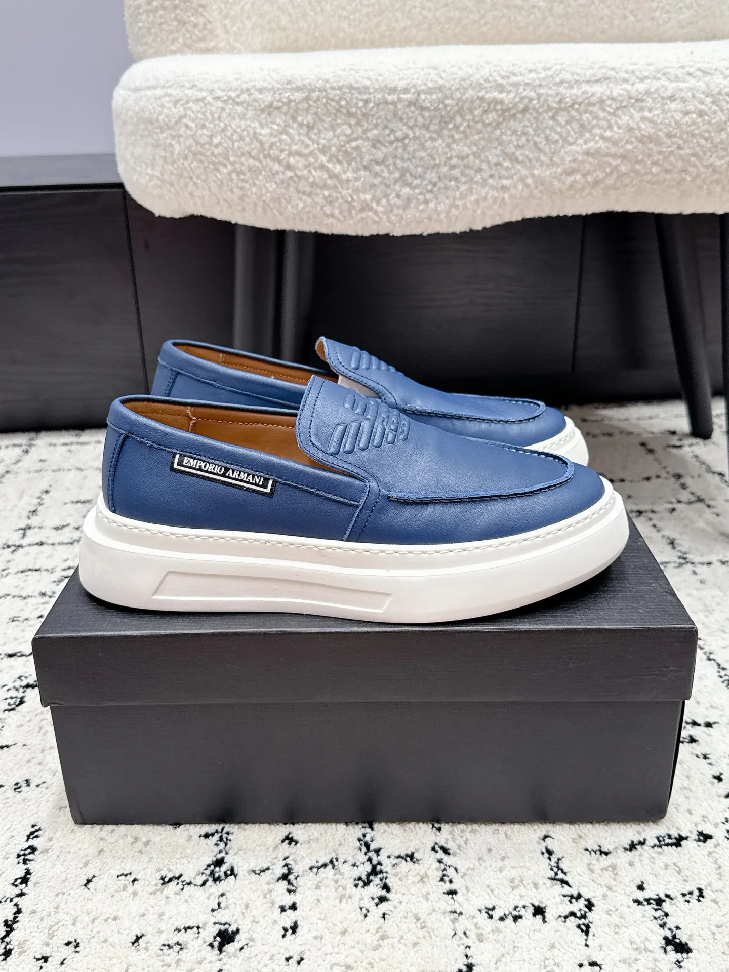 Men's Loafers And Dress Shoes ARMANI 17106853