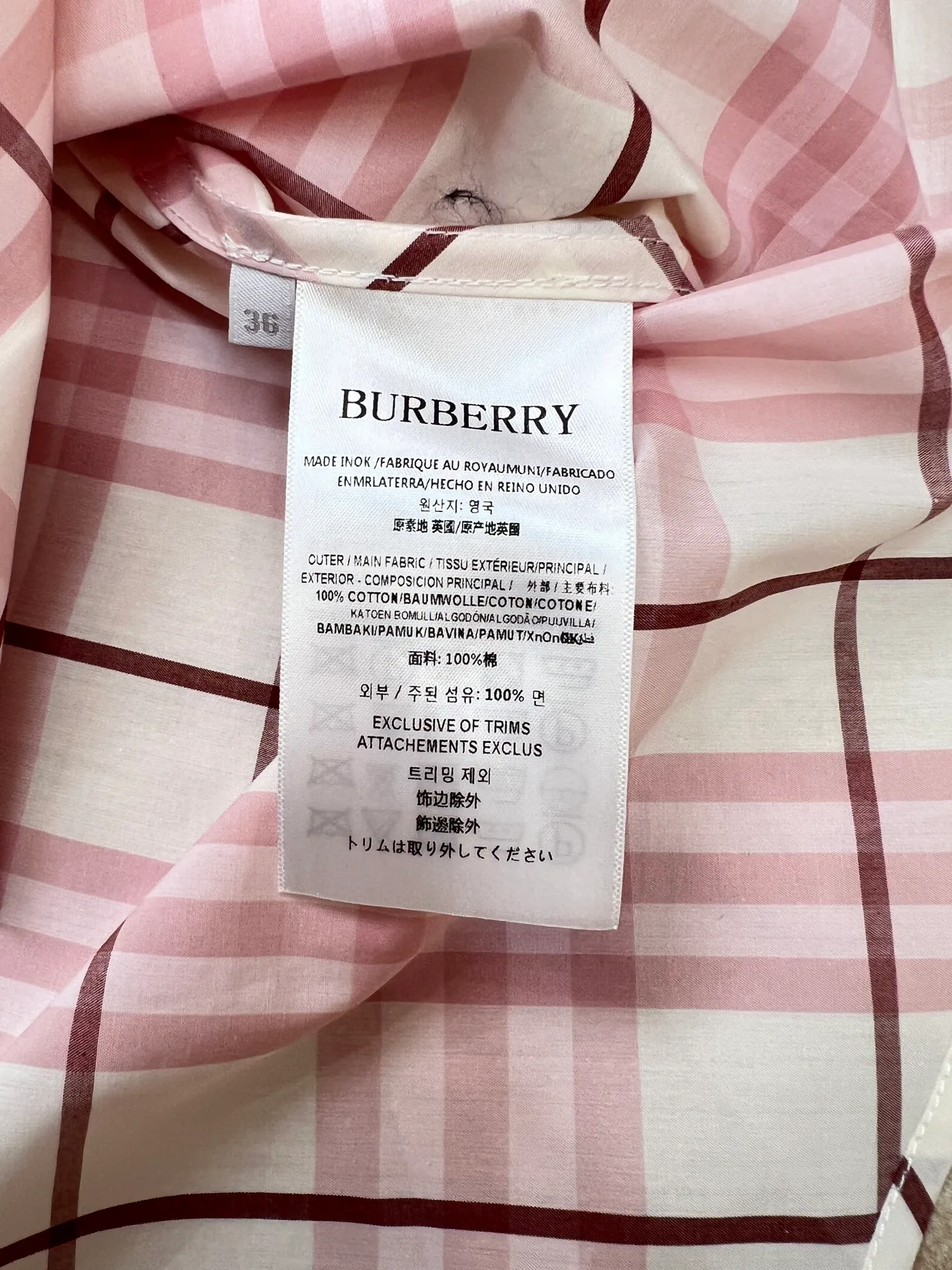 Women's Shirts BURBERRY 18149655