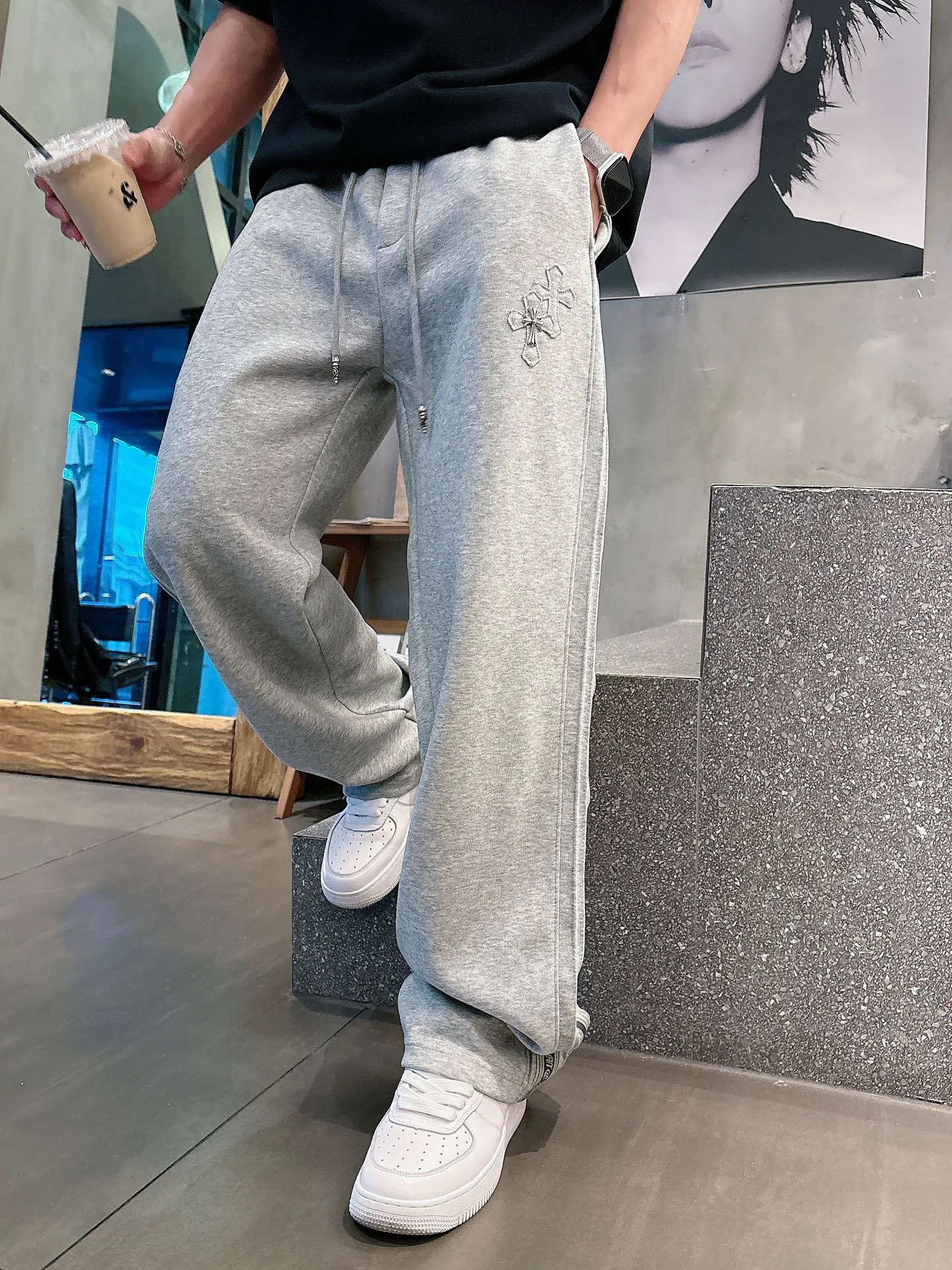 Брюки Мужские Chrome Hearts 18596882