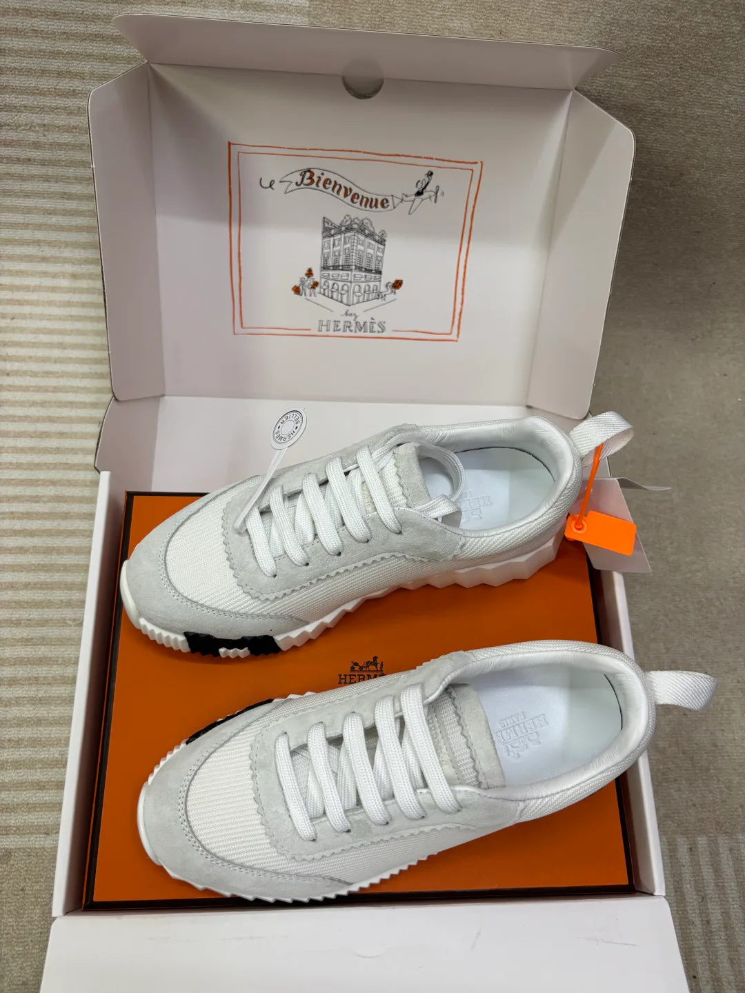 Men's Sneakers HERMES 17566528